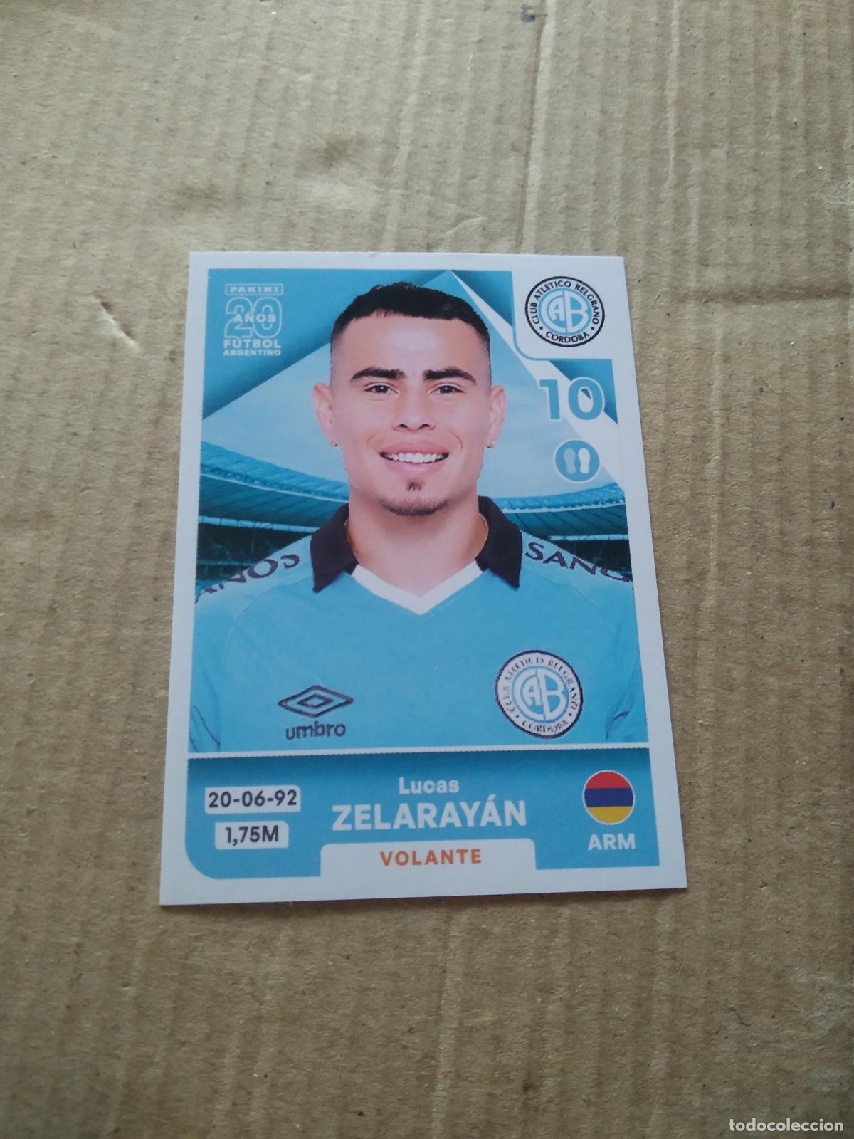 Cromos de Futebol: BEL12 LUCAS ZELARAYAN BELGRANO CROMO FUTBOL ARGENTINO PANINI LIGA ARGENTINA 2025