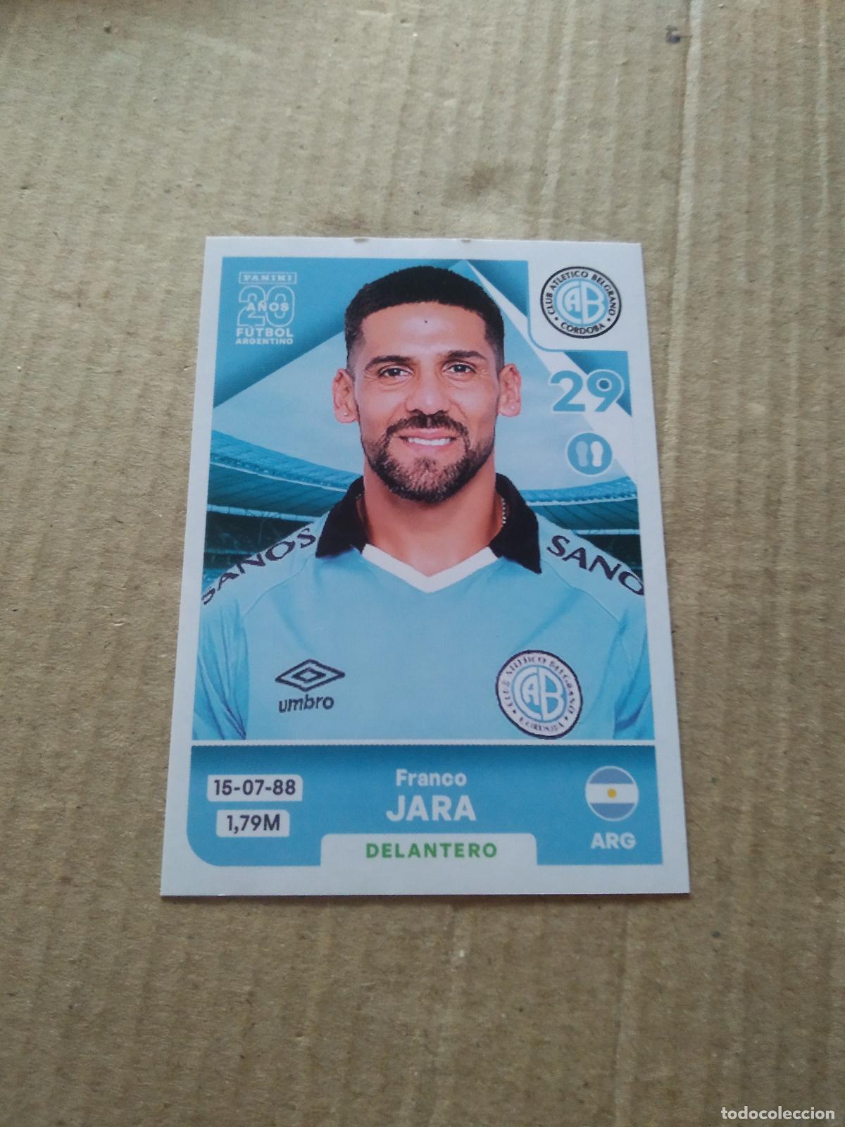 Cartes &agrave; collectionner de Football: BEL13 FRANCO JARA BELGRANO CROMO FUTBOL ARGENTINO PANINI LIGA ARGENTINA 2025
