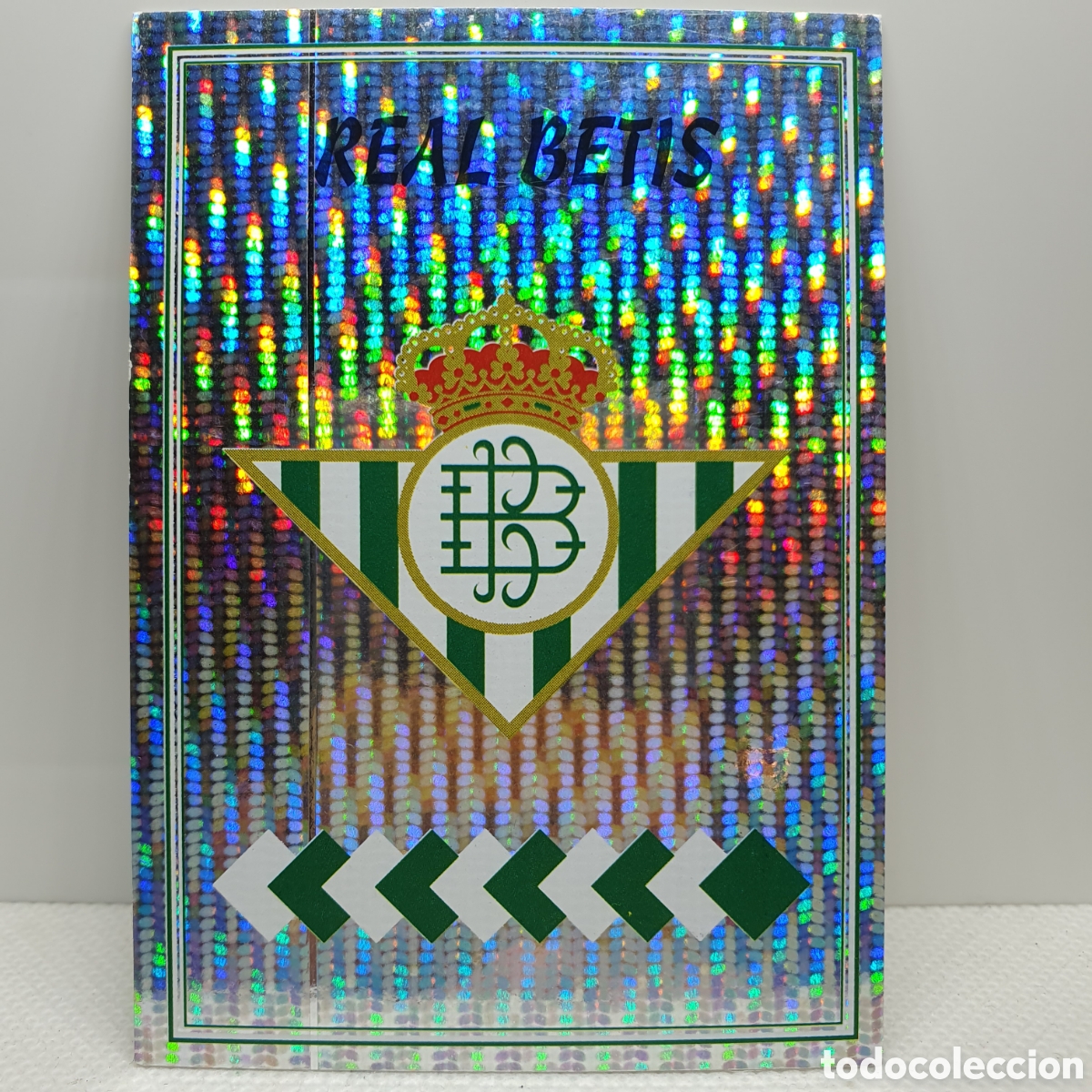 Cromos de F&uacute;tbol: ⚽️ CROMO DE FUTBOL ESCUDO BETIS LIGA 97-98 PANINI SPORTS ALBUM - ESTAMPAS ADHESIVAS - CARTAS TARJETA