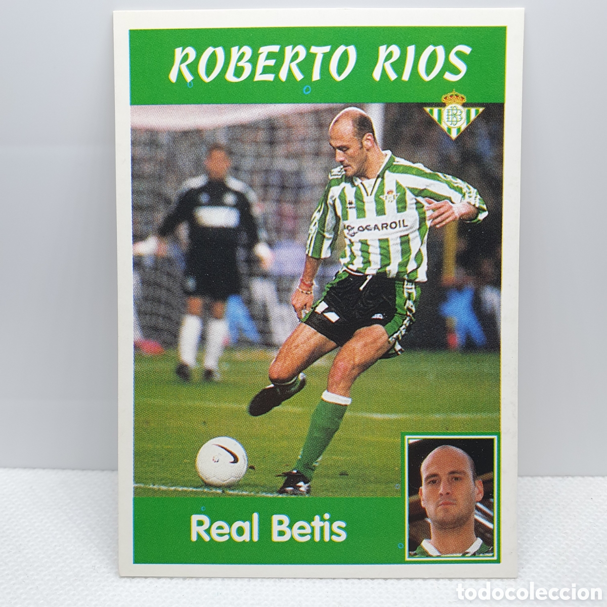 Cromos de F&uacute;tbol: ⚽️ CROMO DE FUTBOL ROBERTO RIOS BETIS LIGA 97-98 PANINI SPORTS ALBUM - ESTAMPAS ADHESIVAS - CARTAS
