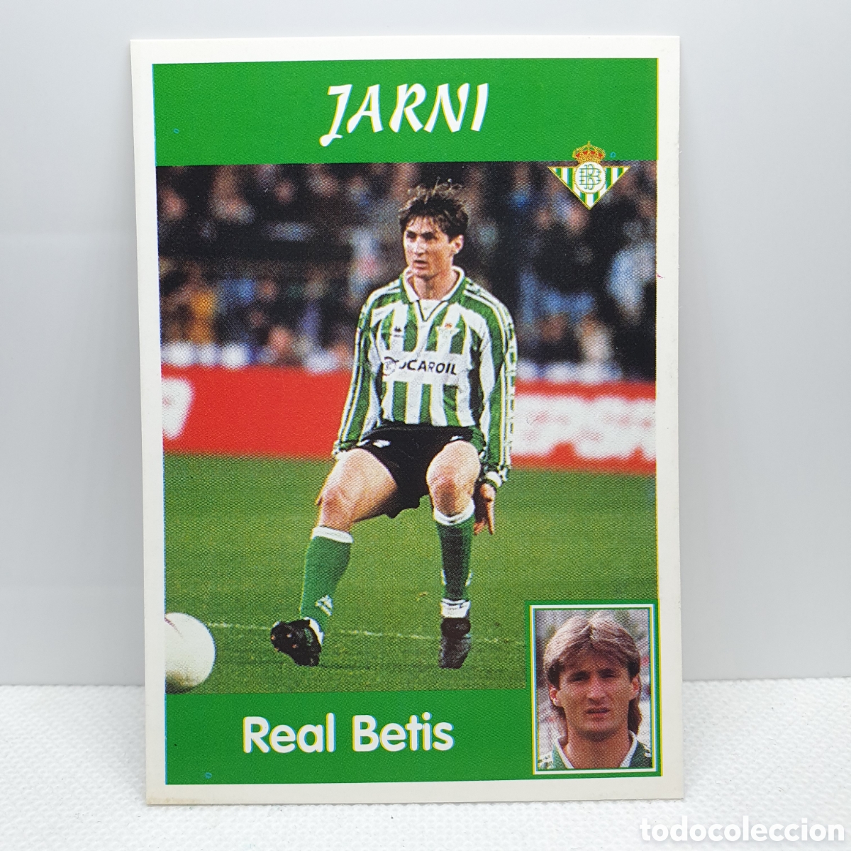 Cromos de F&uacute;tbol: ⚽️ CROMO DE FUTBOL JARNI BETIS LIGA 97-98 PANINI SPORTS ALBUM - ESTAMPAS ADHESIVAS - CARTAS -TARJETA