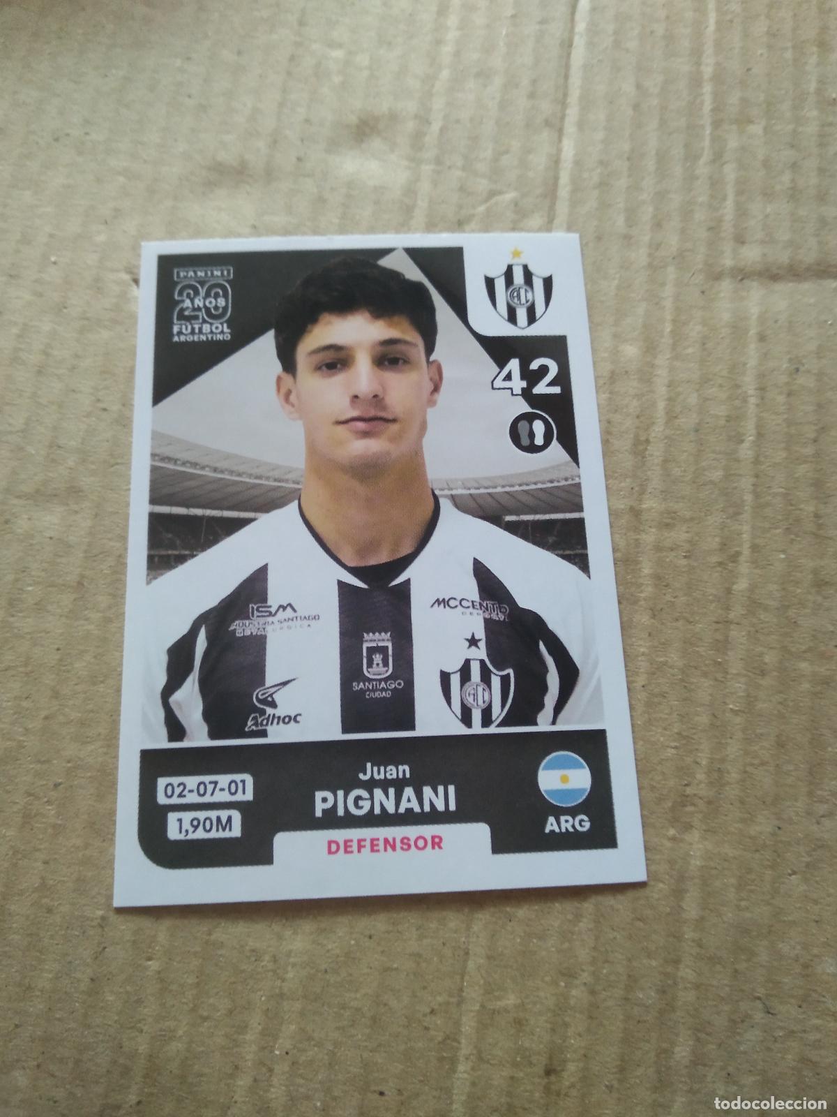 Cromos de F&uacute;tbol: CCO6 JUAN PIGNANI CENTRAL CORDOBA CROMO FUTBOL ARGENTINO PANINI LIGA ARGENTINA 2025