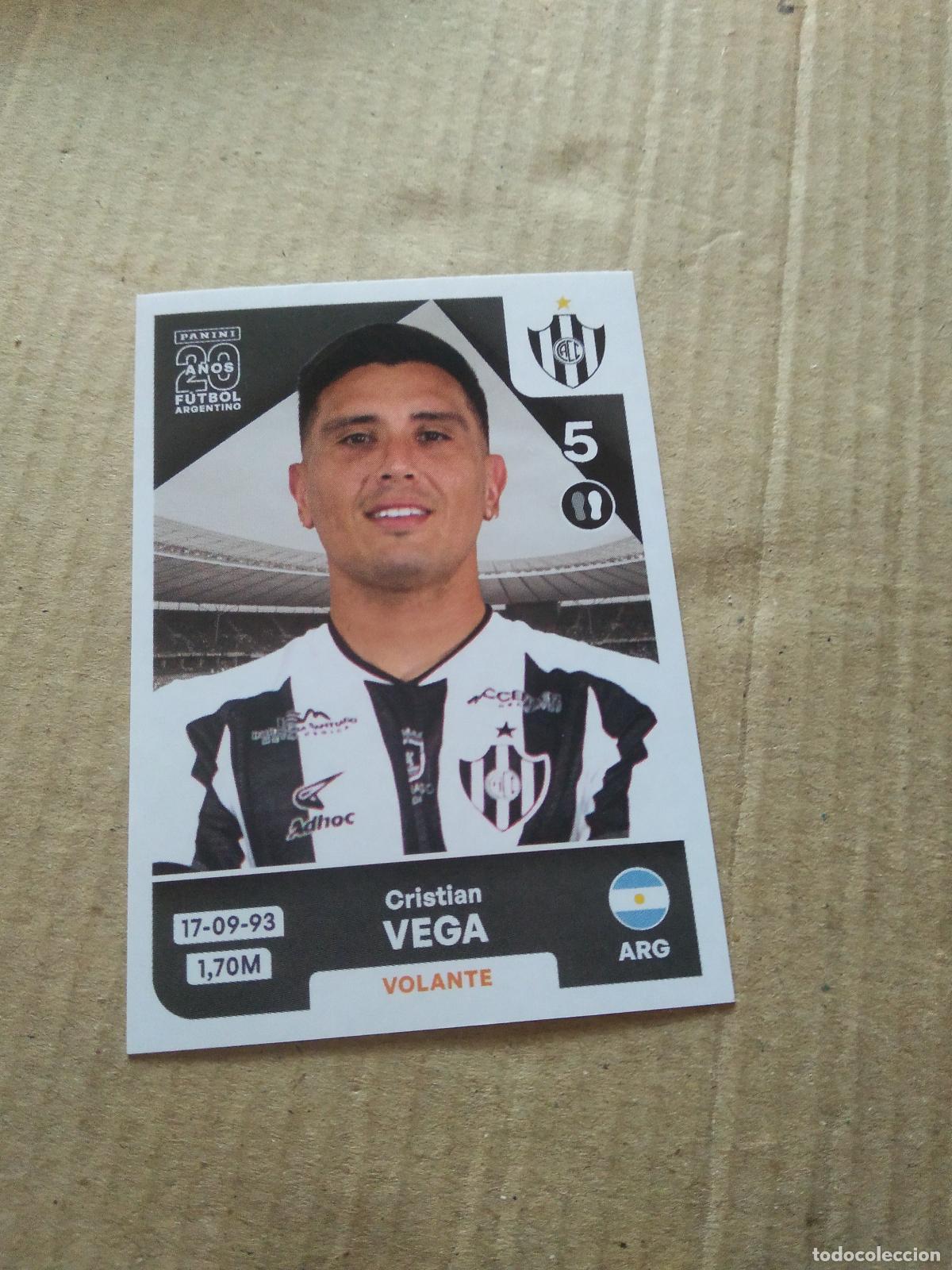Cromos de F&uacute;tbol: CCO8 CRISTIAN VEGA CENTRAL CORDOBA CROMO FUTBOL ARGENTINO PANINI LIGA ARGENTINA 2025