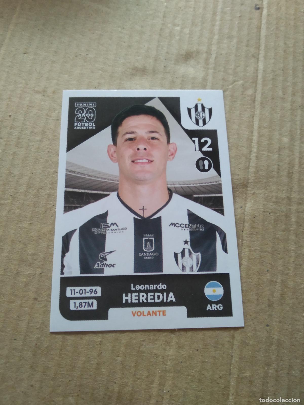 Cromos de F&uacute;tbol: CCO13 LEONARDO HEREDIA CENTRAL CORDOBA CROMO FUTBOL ARGENTINO PANINI LIGA ARGENTINA 2025