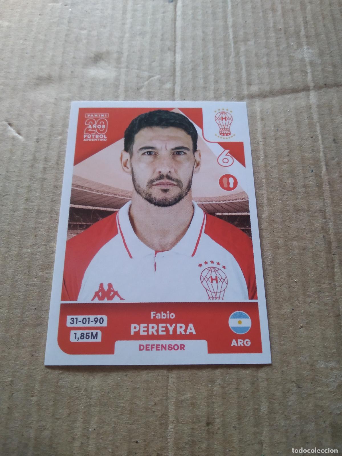 Cromos de F&uacute;tbol: HUR4 FABIO PEREYRA HURACAN CROMO FUTBOL ARGENTINO PANINI LIGA ARGENTINA 2025