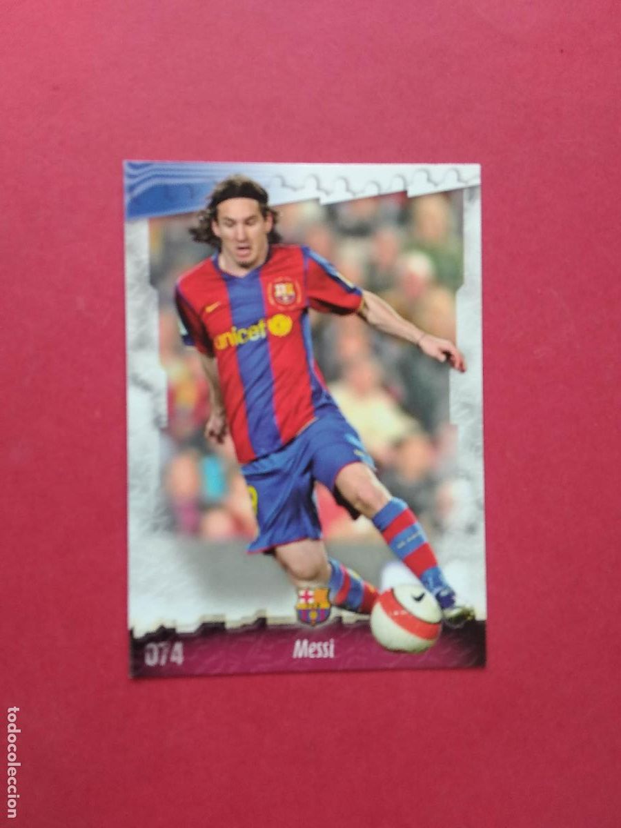 Cromos de F&uacute;tbol: CROMO MUNDI CROMO MC LAS FICHAS DE LA LIGA 2008 2009 08 09 N&ordm; 074 MESSI BARCELONA MUNDICROMO 74
