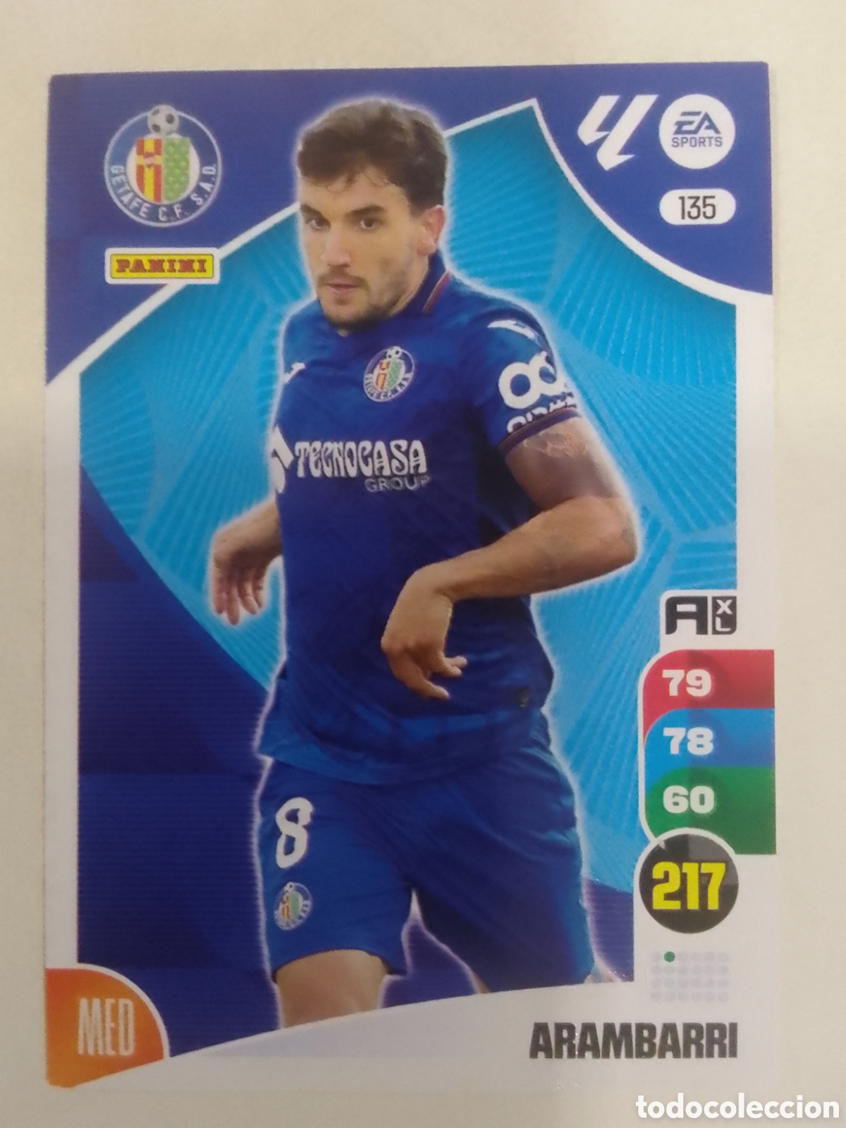 Football Stickers: Adrenalyn XL 2024-25 n&deg; 135 Arambarri &bull; Getafe.