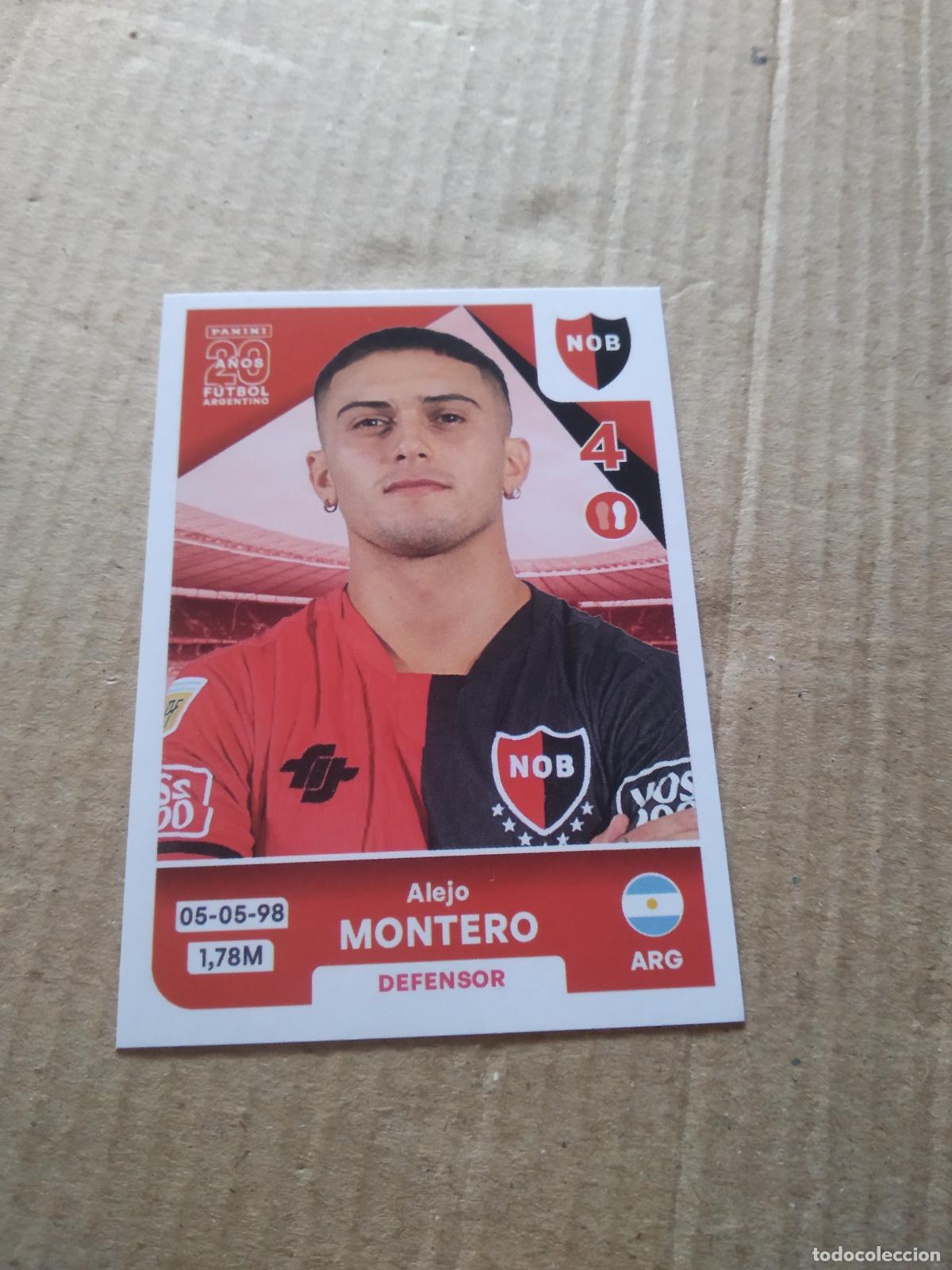 Football Stickers: NOB4 ALEJO MONTERO NEWELL'S CROMO FUTBOL ARGENTINO PANINI LIGA ARGENTINA 2025