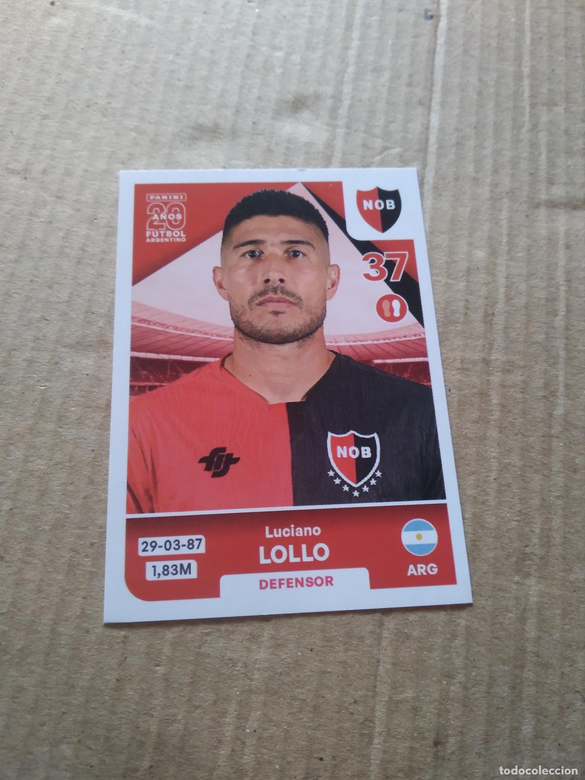 Football Stickers: NOB5 LUCIANO LOLLO NEWELL'S CROMO FUTBOL ARGENTINO PANINI LIGA ARGENTINA 2025