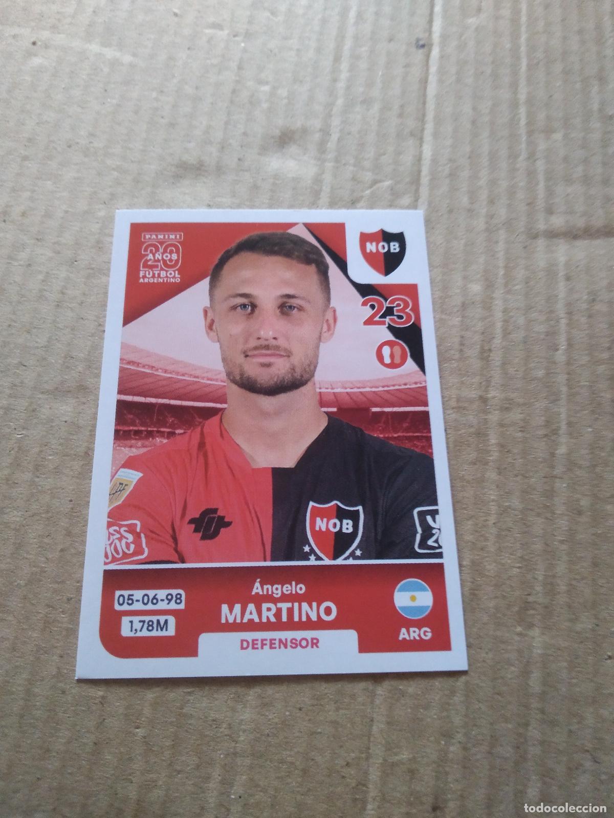 Football Stickers: NOB7 ANGELO MARTINO NEWELL'S CROMO FUTBOL ARGENTINO PANINI LIGA ARGENTINA 2025