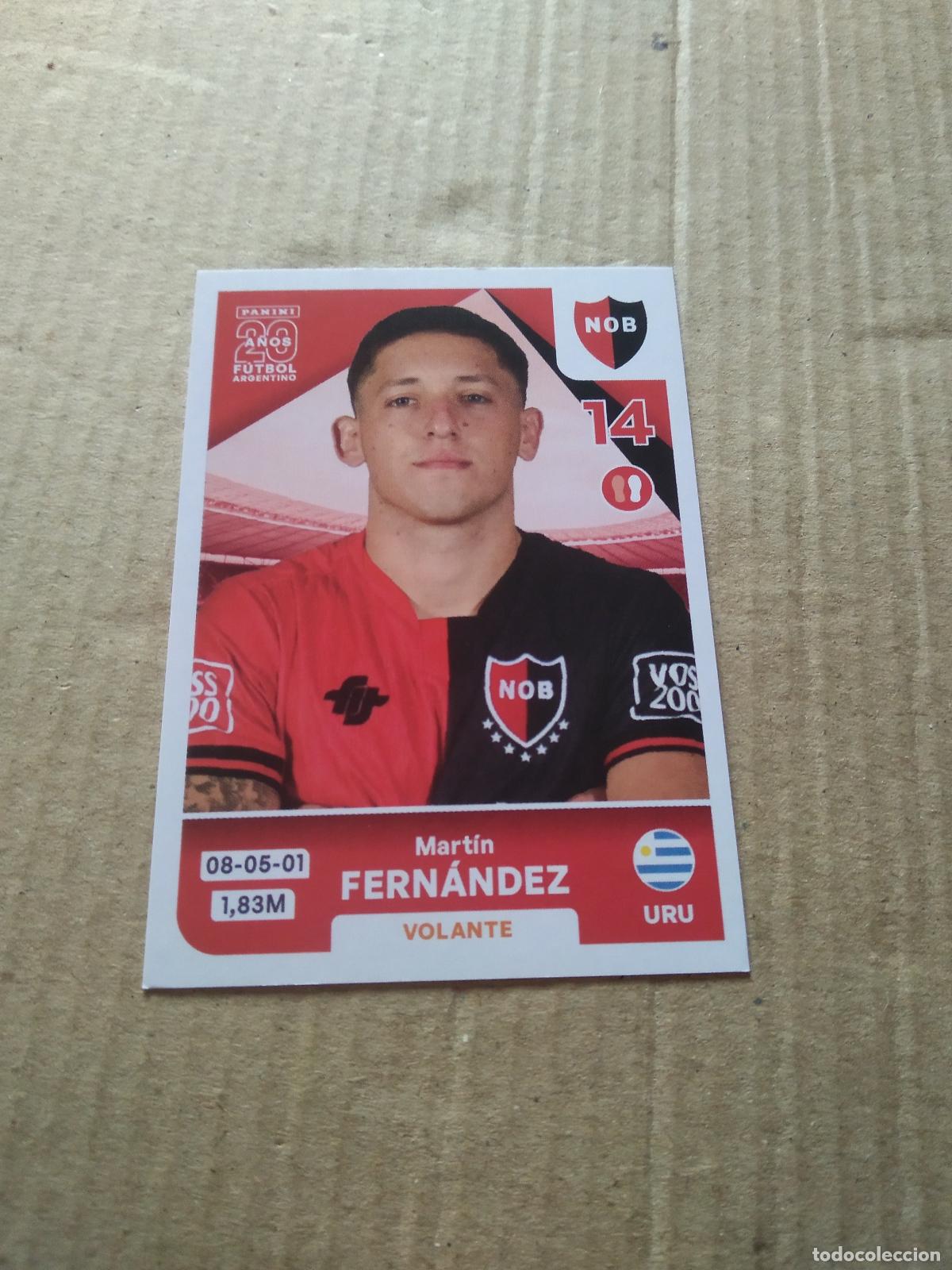 Cromos de F&uacute;tbol: NOB9 MARTIN FERNANDEZ NEWELL'S CROMO FUTBOL ARGENTINO PANINI LIGA ARGENTINA 2025