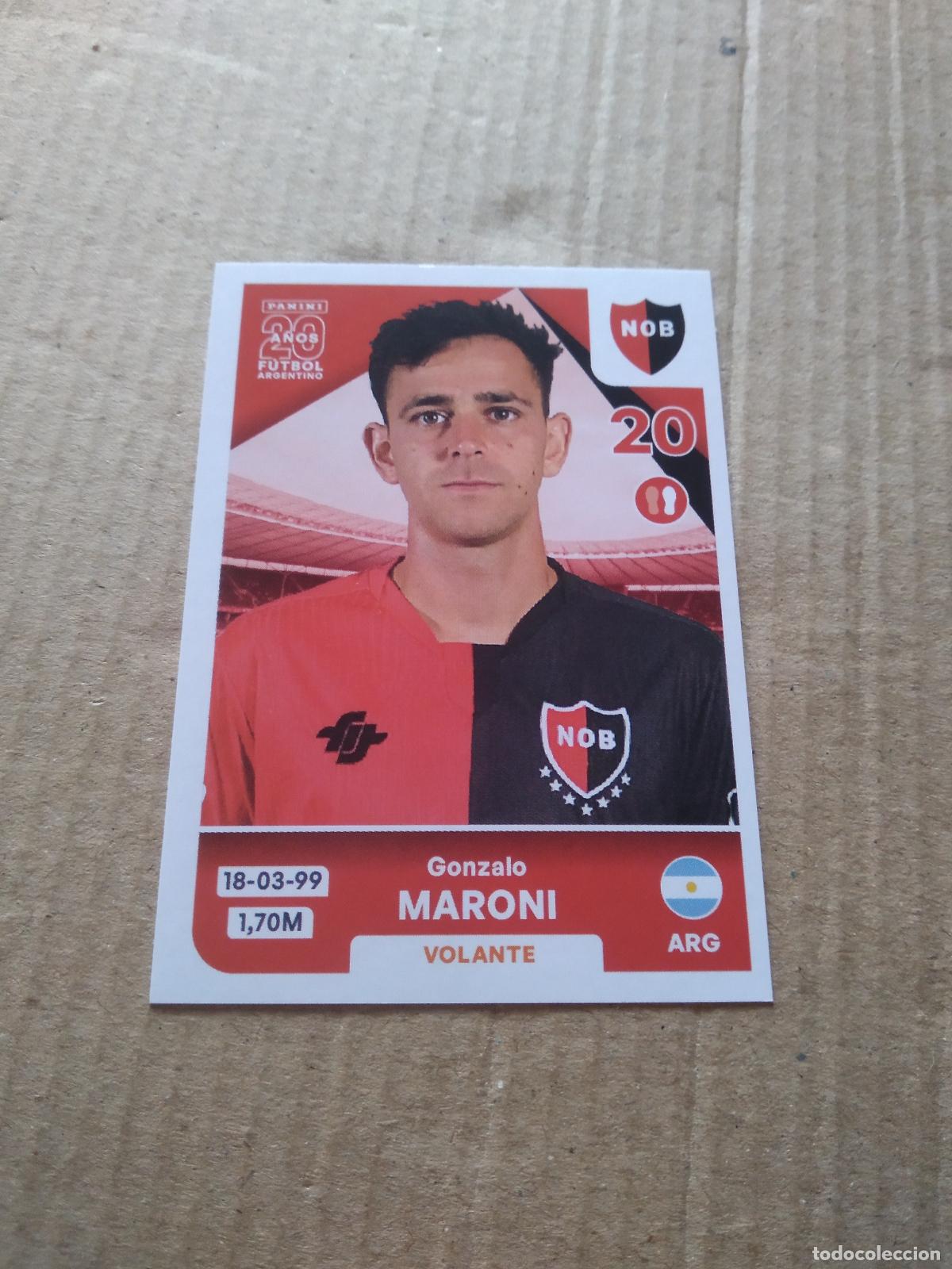 Cromos de F&uacute;tbol: NOB12 GONZALO MARONI NEWELL'S CROMO FUTBOL ARGENTINO PANINI LIGA ARGENTINA 2025
