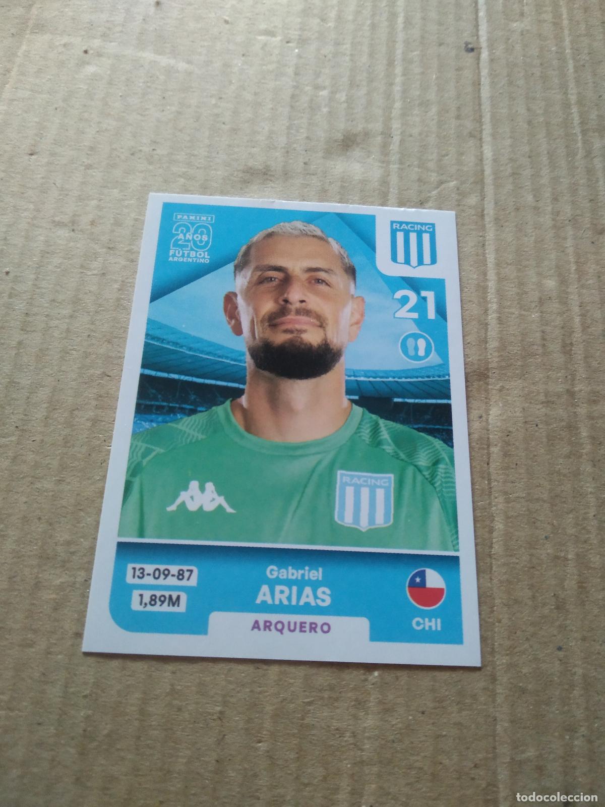Cromos de F&uacute;tbol: RAC2 GABRIEL ARIAS RACING CROMO FUTBOL ARGENTINO PANINI LIGA ARGENTINA 2025
