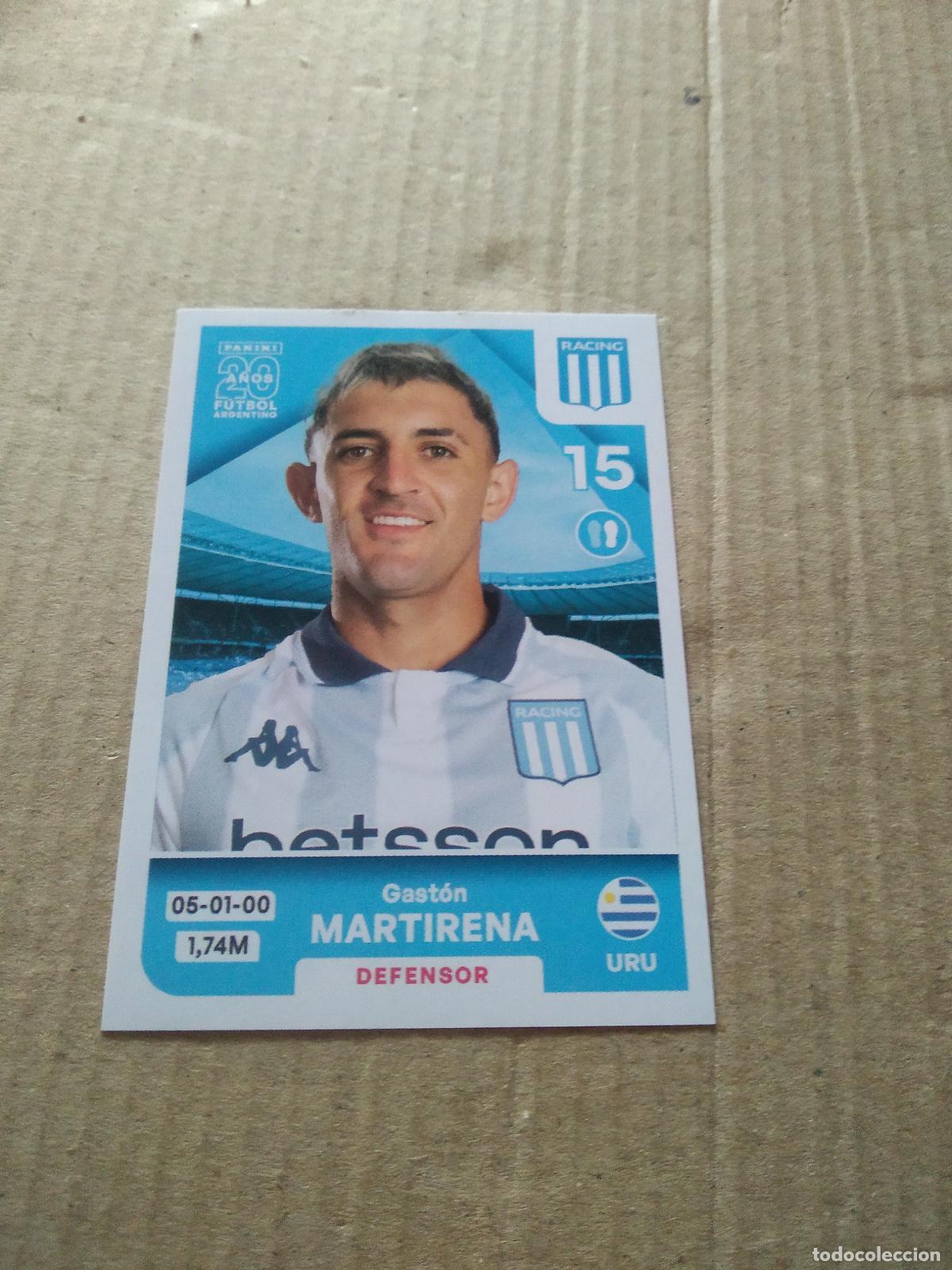 Cromos de F&uacute;tbol: RAC3 GASTON MARTIRENA RACING CROMO FUTBOL ARGENTINO PANINI LIGA ARGENTINA 2025