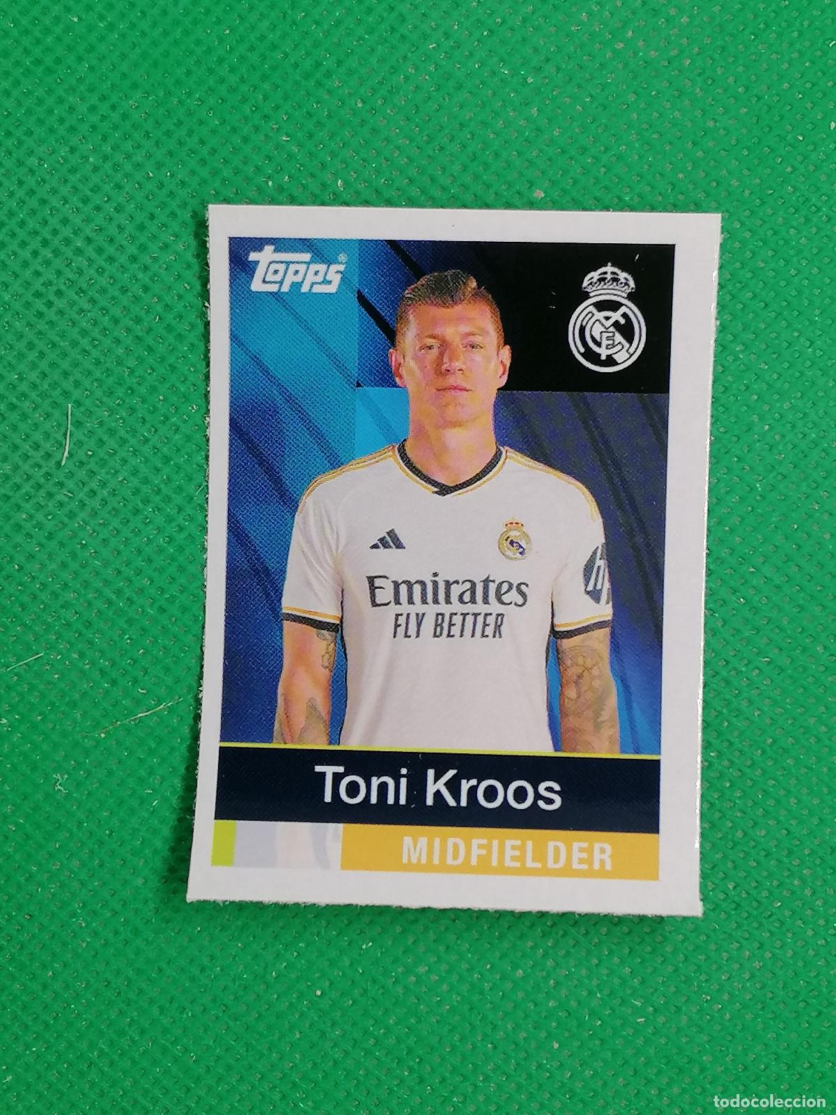 Cromos de F&uacute;tbol: TONI KROOS WHO AM I? ⚽ TOPPS REAL MADRID STICKERS 2025 2026 25 26 ⚽