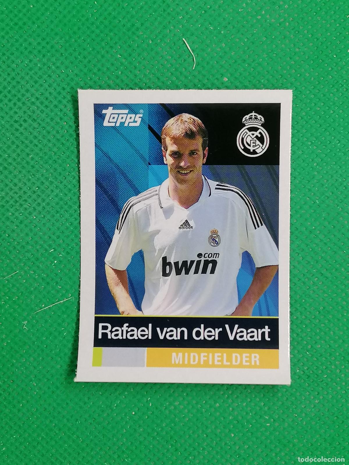 Cromos de F&uacute;tbol: RAFAEL VAN DER VAART WHO AM I? ⚽ TOPPS REAL MADRID STICKERS 2025 2026 25 26 ⚽