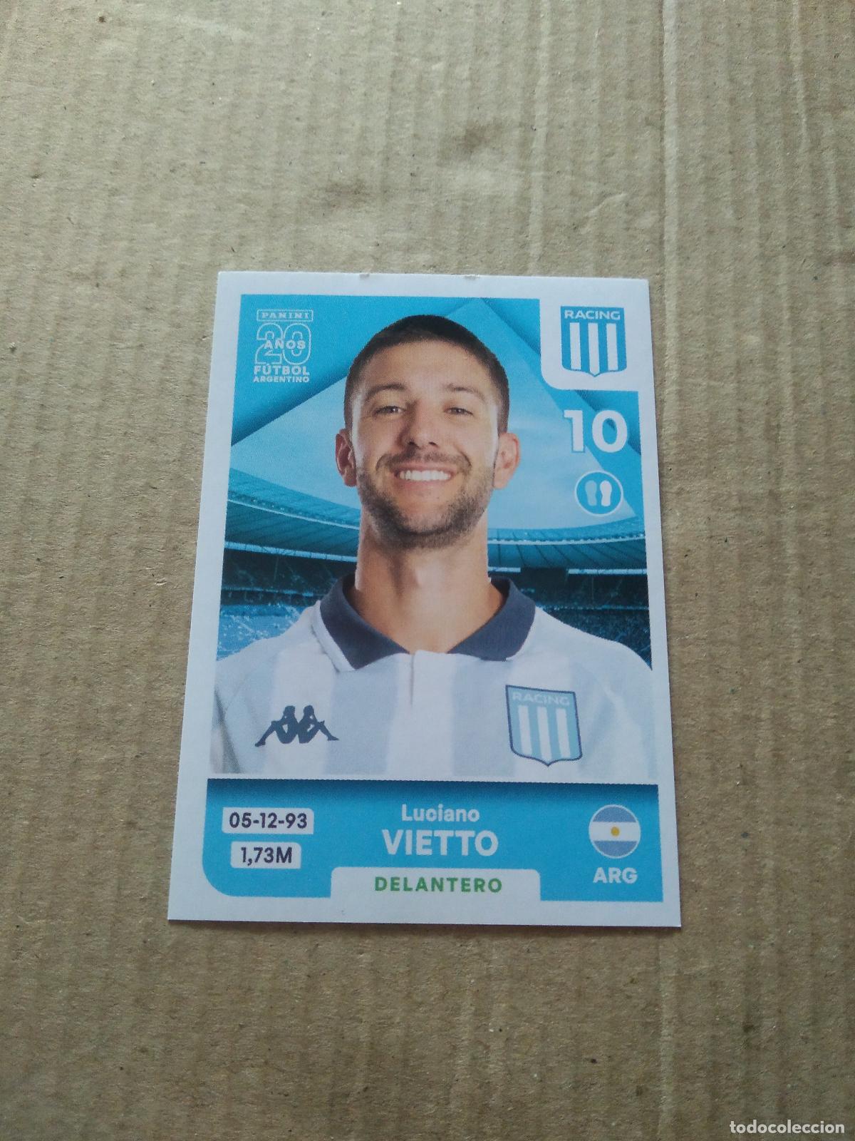Cromos de F&uacute;tbol: RAC13 LUCIANO VIETTO RACING CROMO FUTBOL ARGENTINO PANINI LIGA ARGENTINA 2025