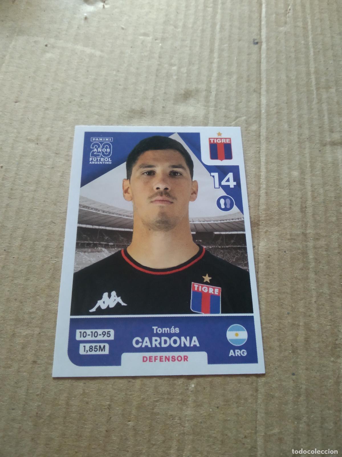 Cartes &agrave; collectionner de Football: TIG4 TOMAS CARDONA TIGRE CROMO FUTBOL ARGENTINO PANINI LIGA ARGENTINA 2025
