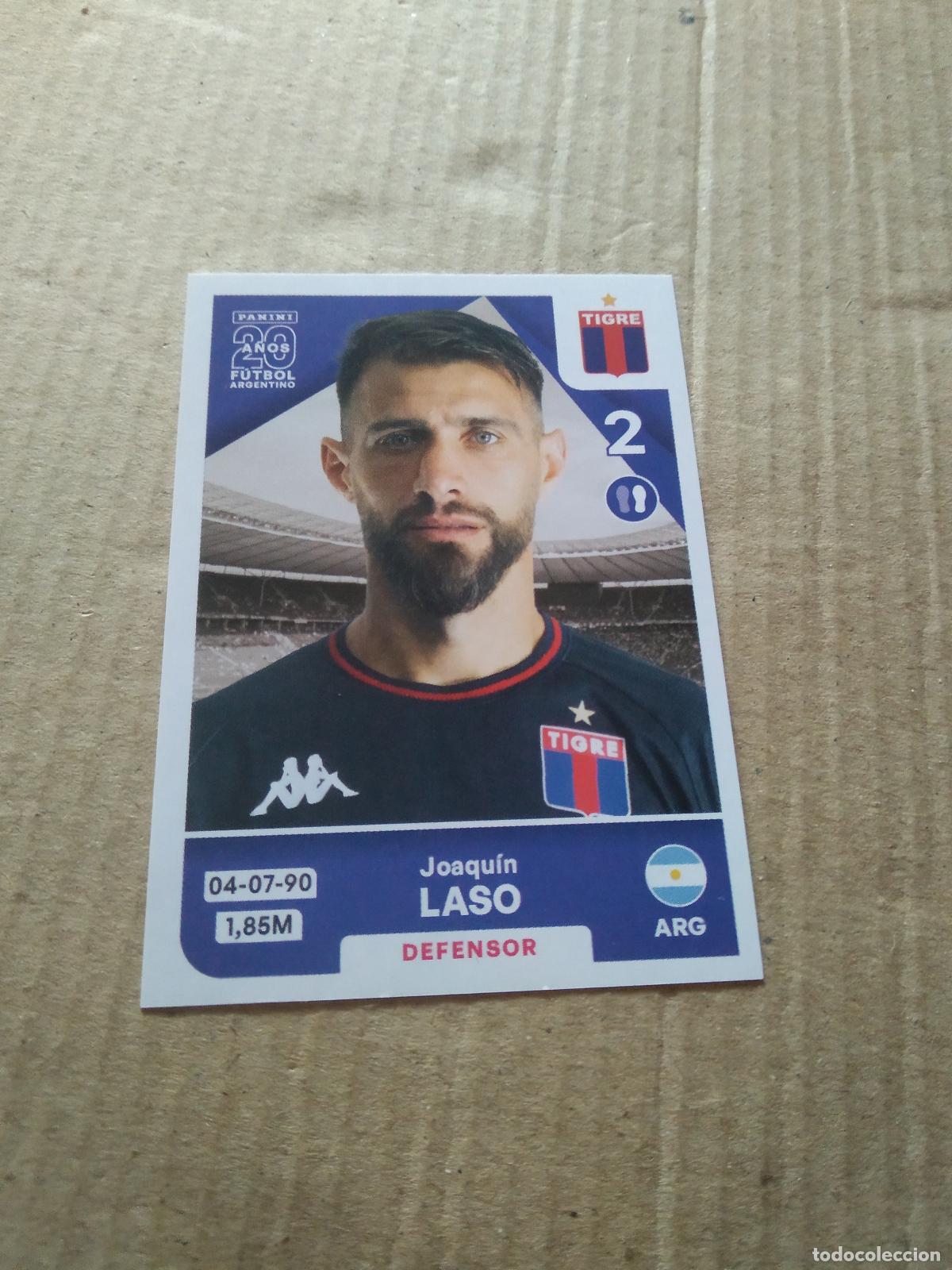 Cartes &agrave; collectionner de Football: TIG5 JOAQUIN LASO TIGRE CROMO FUTBOL ARGENTINO PANINI LIGA ARGENTINA 2025