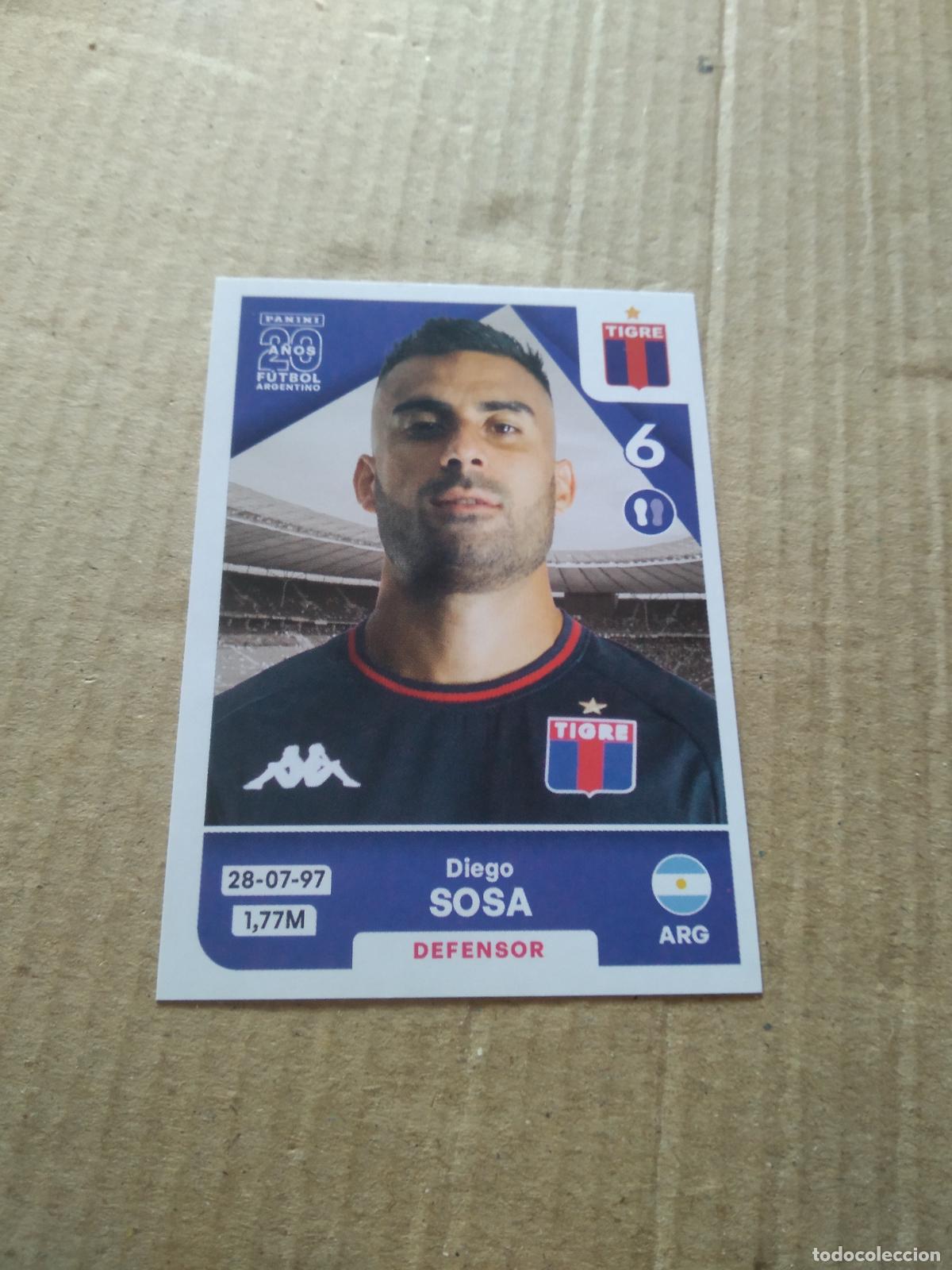 Cartes &agrave; collectionner de Football: TIG6 DIEGO SOSA TIGRE CROMO FUTBOL ARGENTINO PANINI LIGA ARGENTINA 2025
