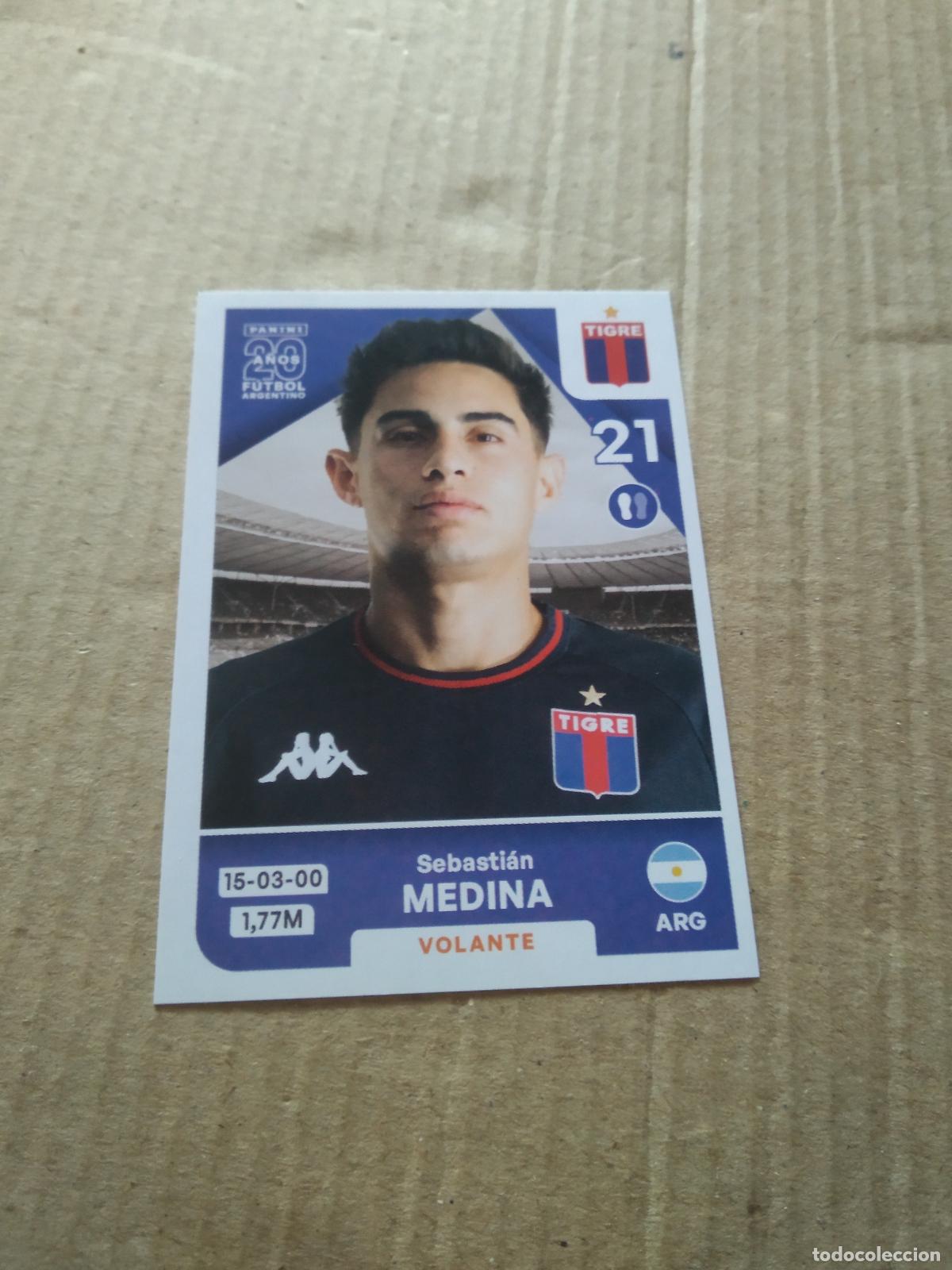 Cromos de Futebol: TIG8 SEBASTIAN MEDINA TIGRE CROMO FUTBOL ARGENTINO PANINI LIGA ARGENTINA 2025