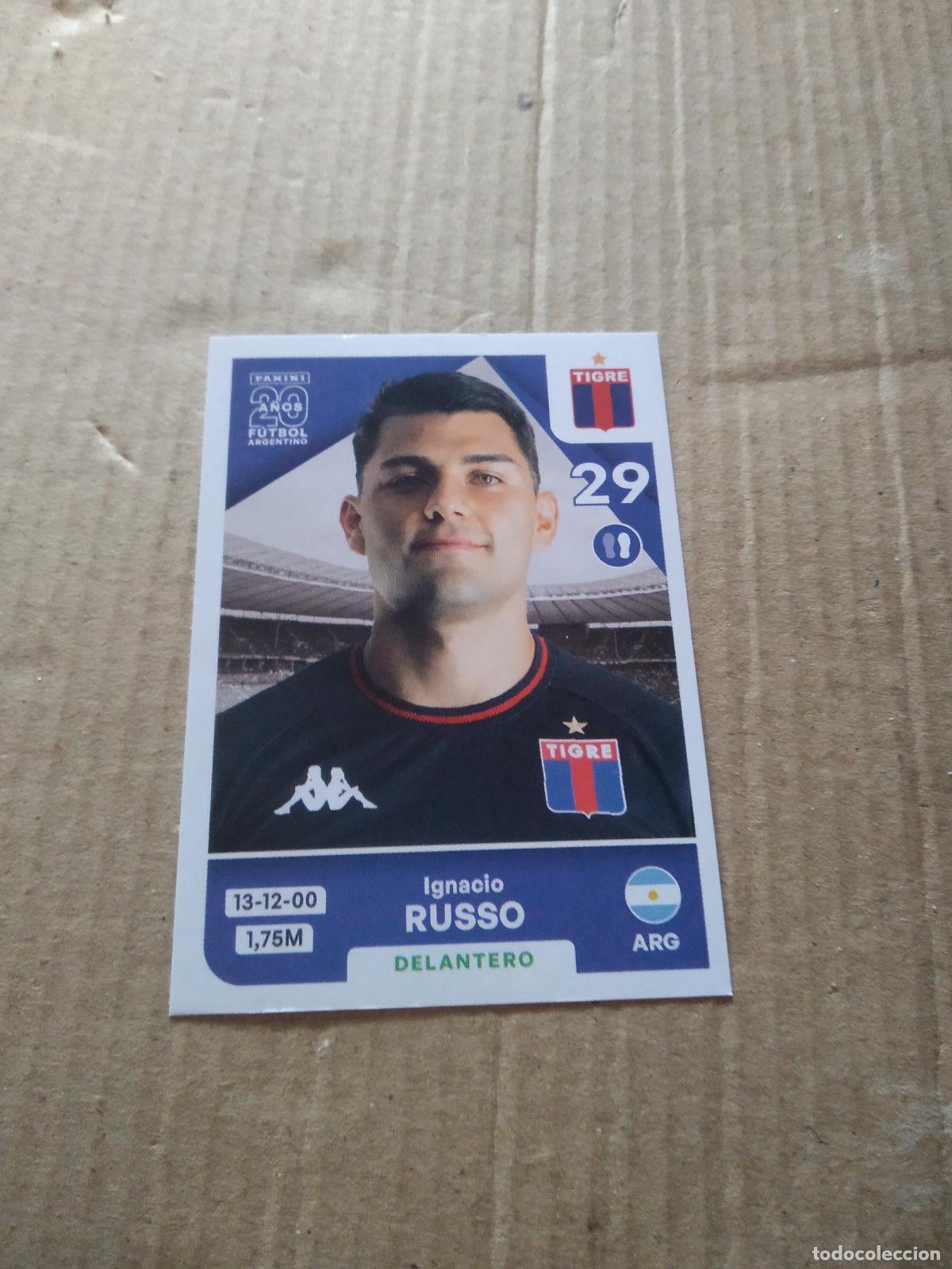 Cromos de Futebol: TIG13 IGNACIO RUSSO TIGRE CROMO FUTBOL ARGENTINO PANINI LIGA ARGENTINA 2025