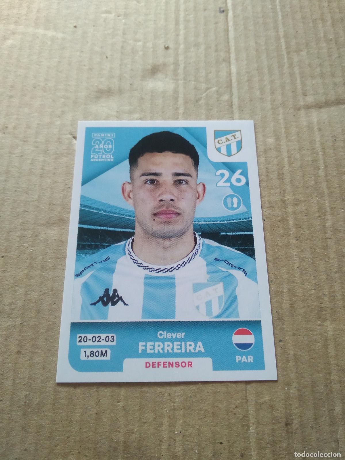 Fu&szlig;ball-Sticker: ATU6 CLEVER FERREIRA ATLETICO TUCUMAN CROMO FUTBOL ARGENTINO PANINI LIGA ARGENTINA 2025