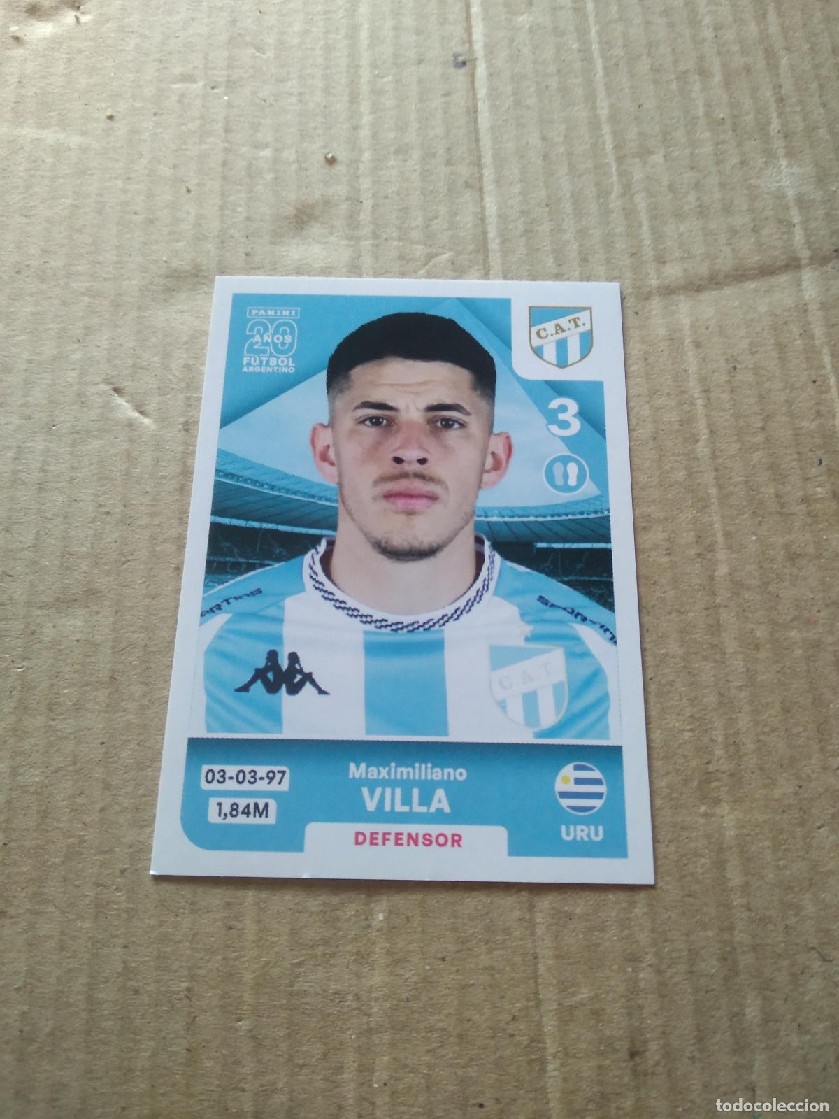 Fu&szlig;ball-Sticker: ATU7 MAXIMILIANO VILLA ATLETICO TUCUMAN CROMO FUTBOL ARGENTINO PANINI LIGA ARGENTINA 2025