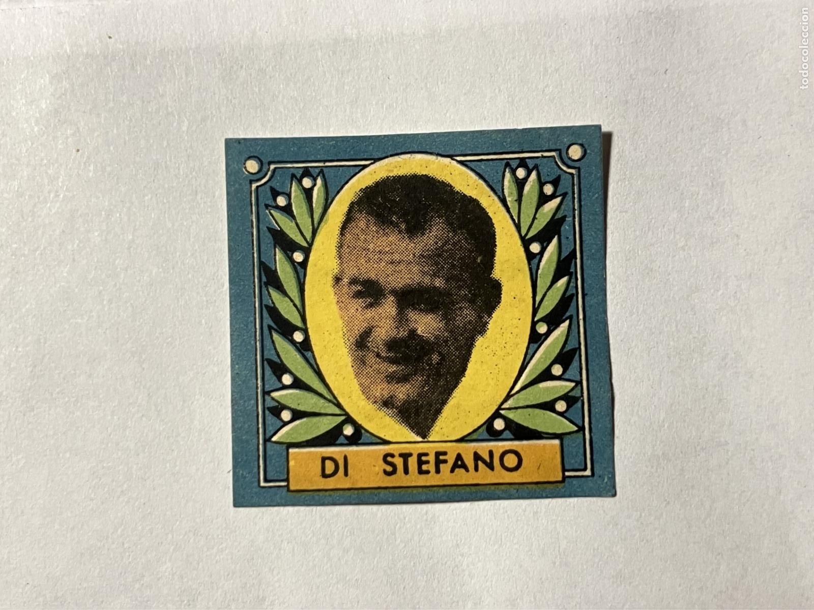 Cartes &agrave; collectionner de Football: alfredo di stefano real madrid cromo original album detergente platin nunca pegado nuevo de sobre