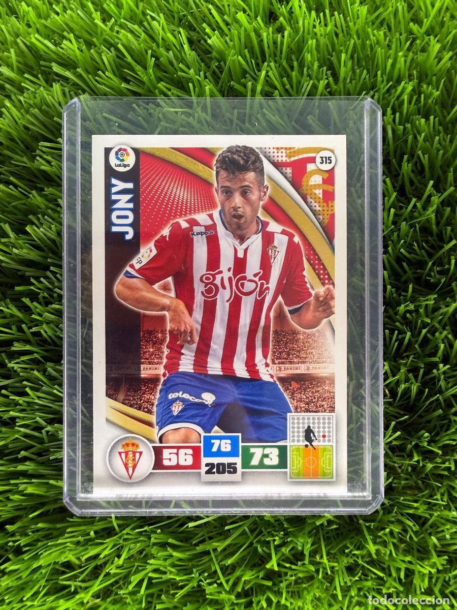 Cromos de F&uacute;tbol: N&ordm; 315 Jony Real Sporting Adrenalyn XL 15 16