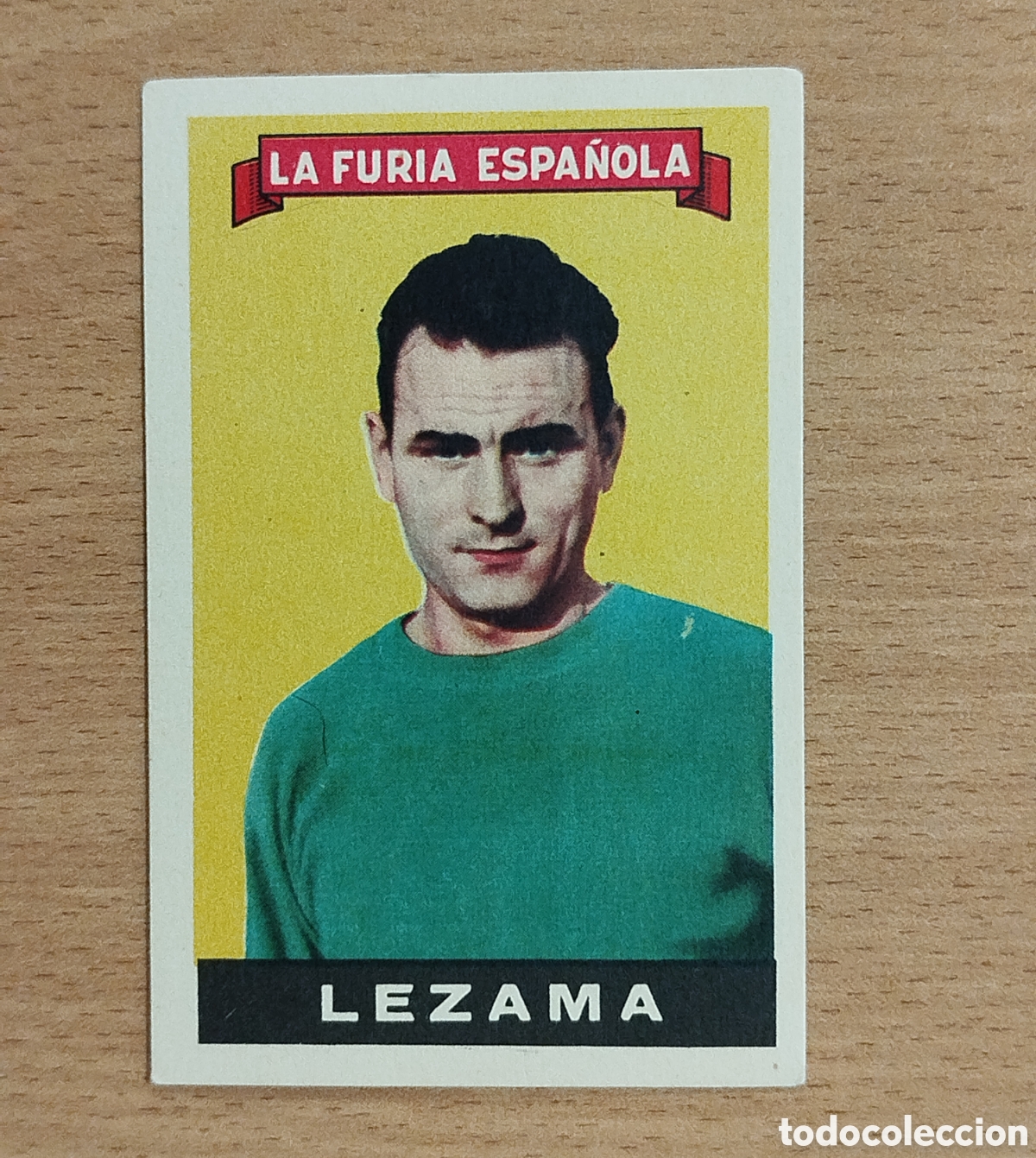 Cromos de F&uacute;tbol: LA FURIA ESPA&Ntilde;OLA LEZAMA CIGARRILLOS LUCHA BEN HUR OVAL BILBAO ESPA&Ntilde;A CROMO NO BRUGUERA FUTBOL