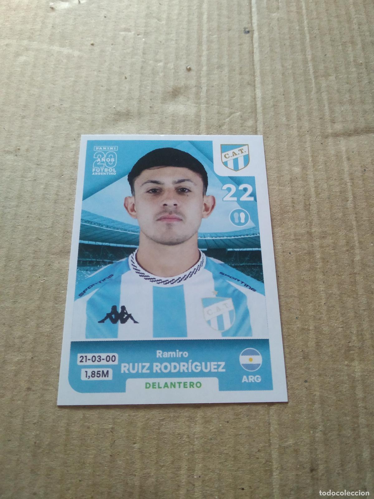 Cromos de F&uacute;tbol: ATU16 RAMIRO RUIZ RODRIGUEZ ATLETICO TUCUMAN CROMO FUTBOL ARGENTINO PANINI LIGA ARGENTINA 2025