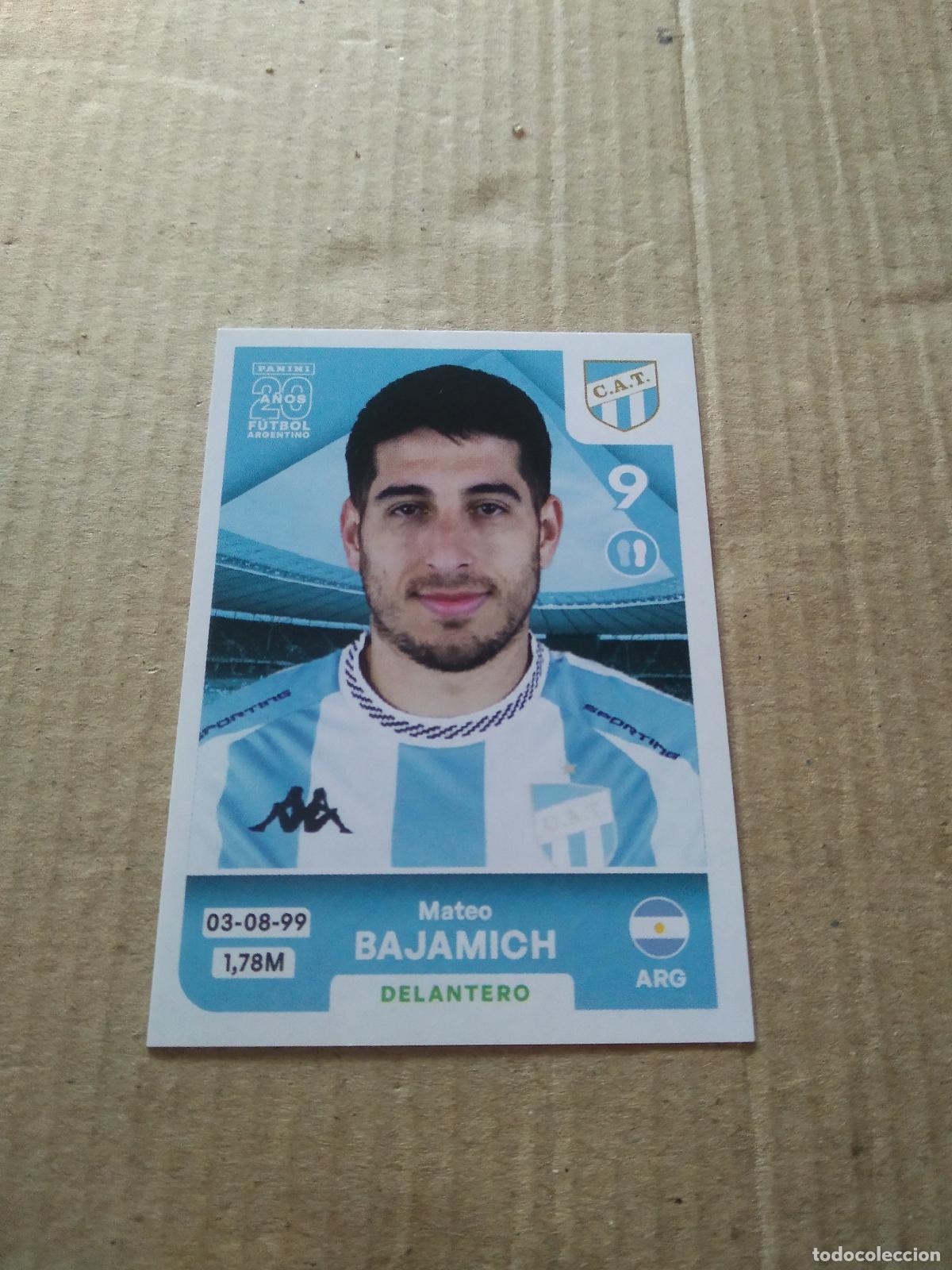 Cromos de F&uacute;tbol: ATU17 MATEO BAJAMICH ATLETICO TUCUMAN CROMO FUTBOL ARGENTINO PANINI LIGA ARGENTINA 2025