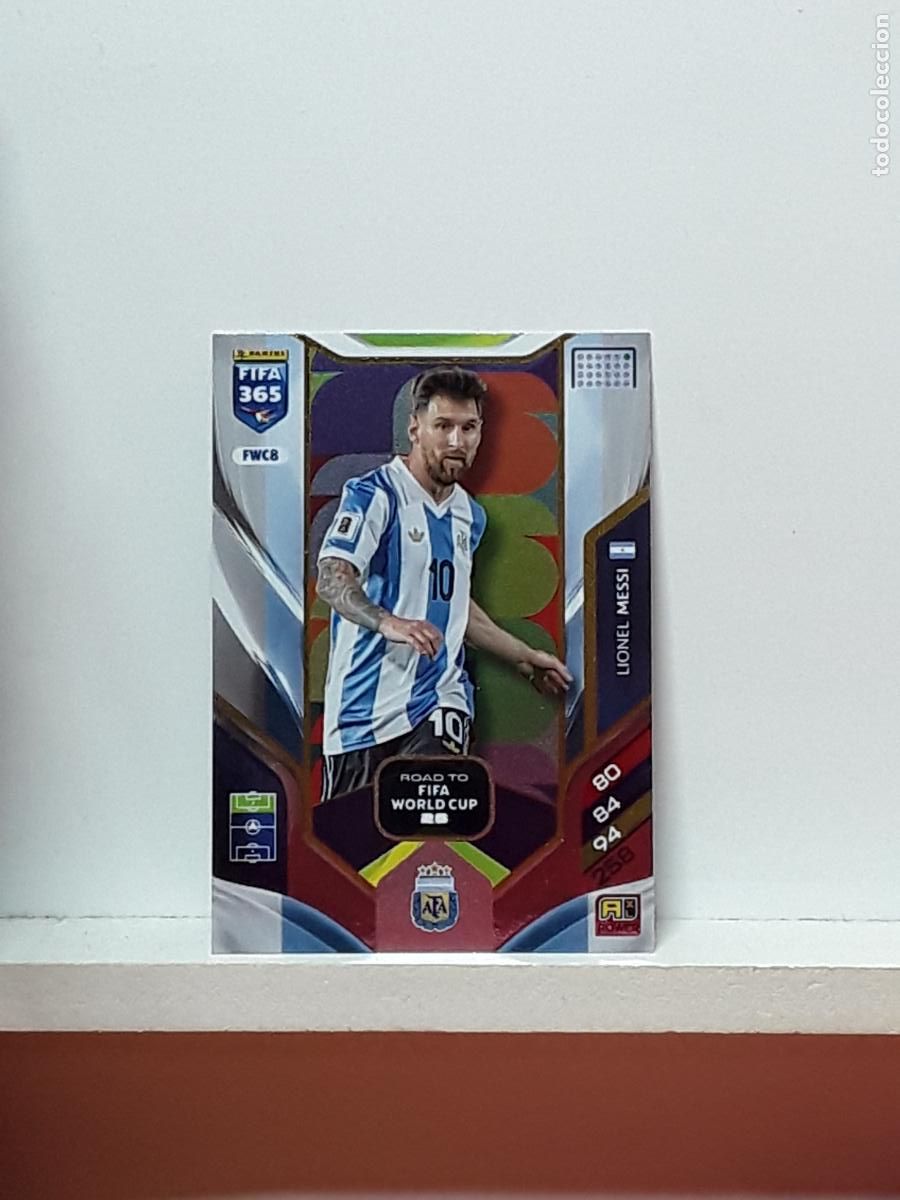 Cartes &agrave; collectionner de Football: FIFA 365 ADRENALYN 2025 2026 25 26 ALBUM PANINI LIGA N FWC8 FWC 8 ARGENTINA LIONEL MESSI