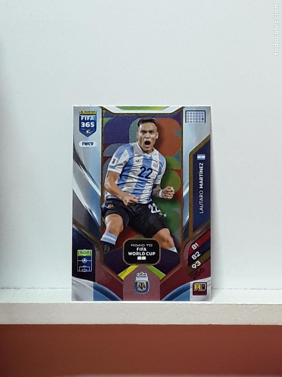 Cartes &agrave; collectionner de Football: FIFA 365 ADRENALYN 2025 2026 25 26 ALBUM PANINI LIGA N FWC9 FWC 9 ARGENTINA LAUTARO MARTINEZ