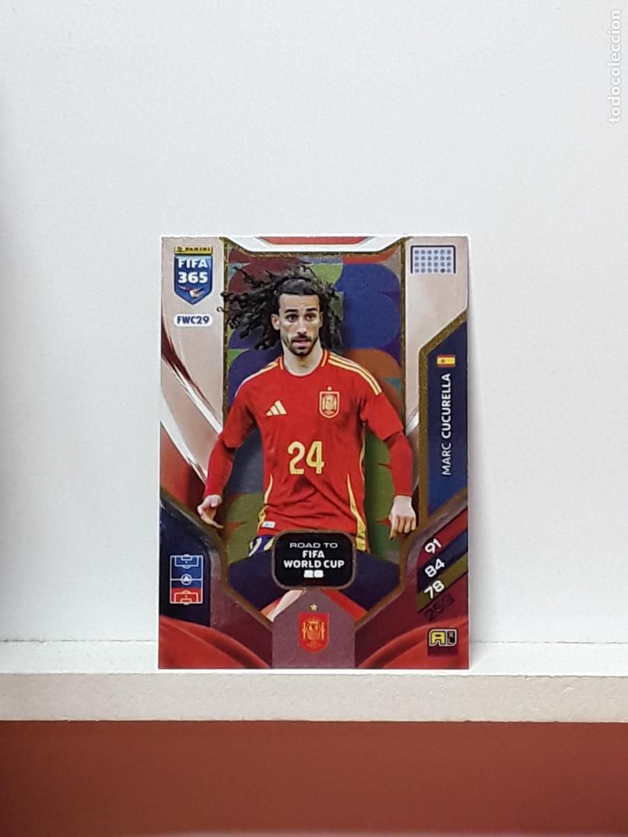 Cromos de F&uacute;tbol: FIFA 365 ADRENALYN 2025 2026 25 26 ALBUM PANINI LIGA N FWC29 FWC 29 ESPA&Ntilde;A SPAIN MARC CUCURELLA