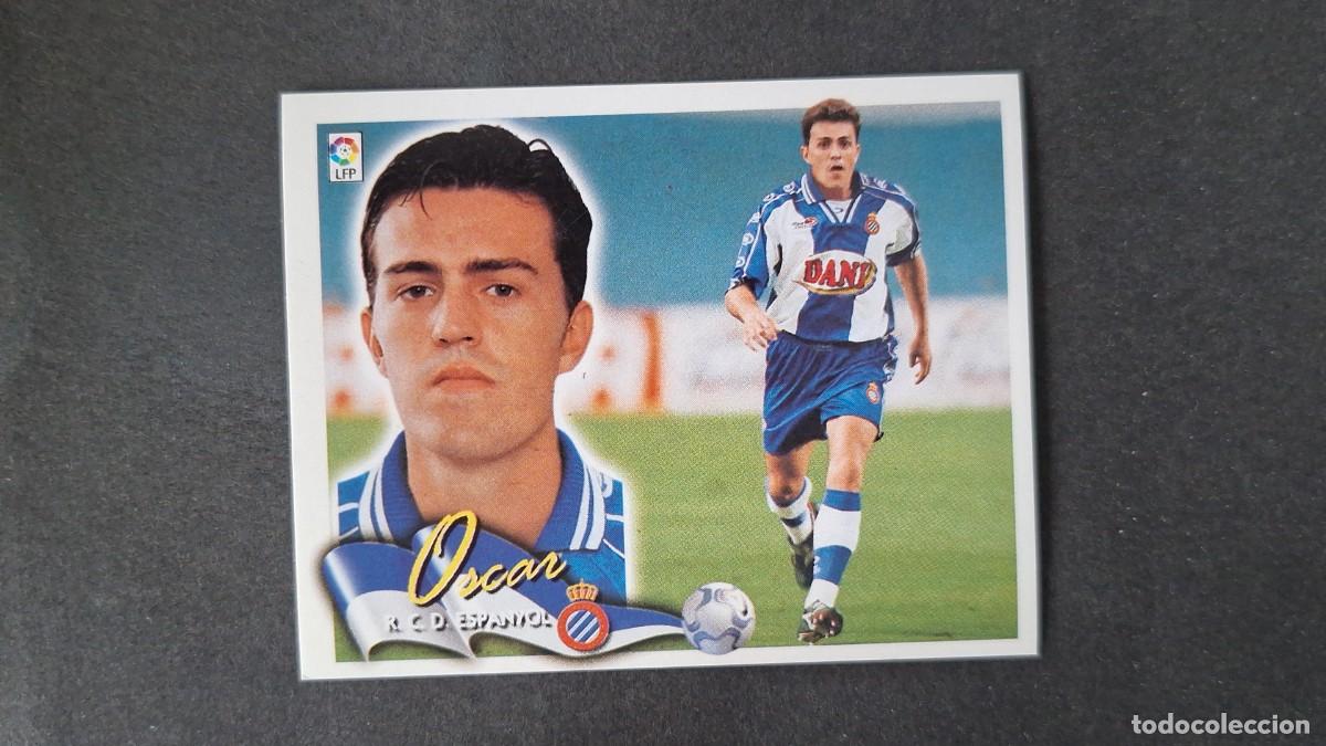 Cromos de F&uacute;tbol: L4 OSCAR R. C. D. ESPA&Ntilde;OL COLOCA LIGA ESTE 2000 2001 00 01 NUNCA PEGADO SIN PEGAR