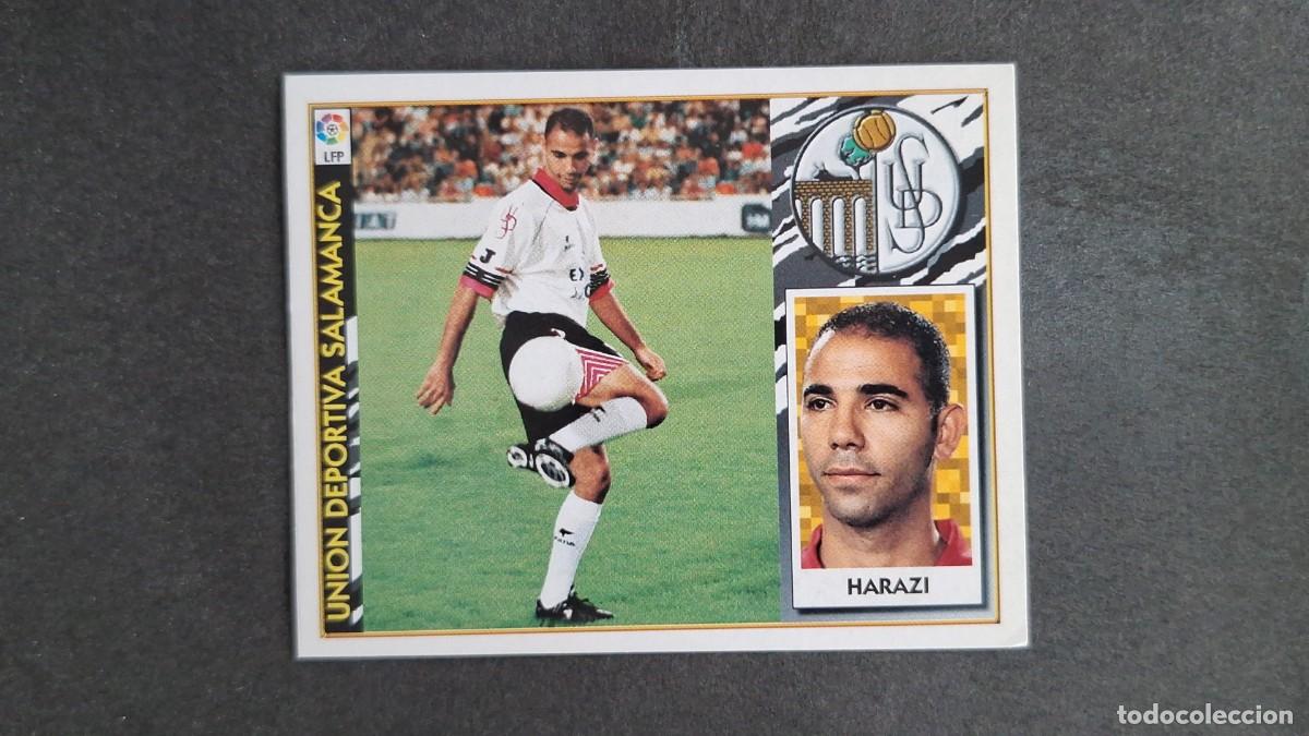 Cromos de F&uacute;tbol: L3 HARAZI U. D. SALAMANCA COLOCA LIGA ESTE 1997 1998 97 98 NUNCA PEGADO SIN PEGAR
