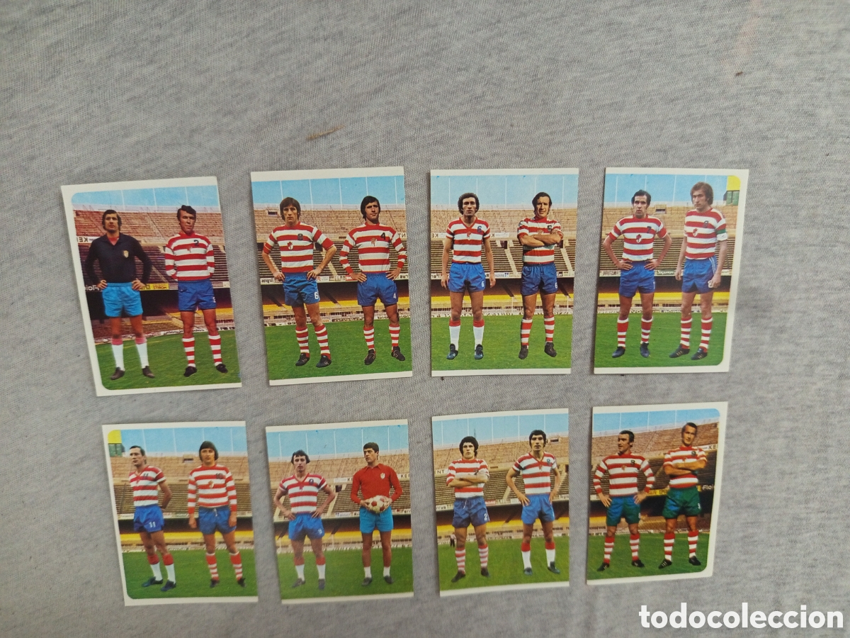 Cartes &agrave; collectionner de Football: Plantilla de granada club de f&uacute;tbol RUIZ ROMERO 1975 76 futbol liga espa&ntilde;ola sin pegar