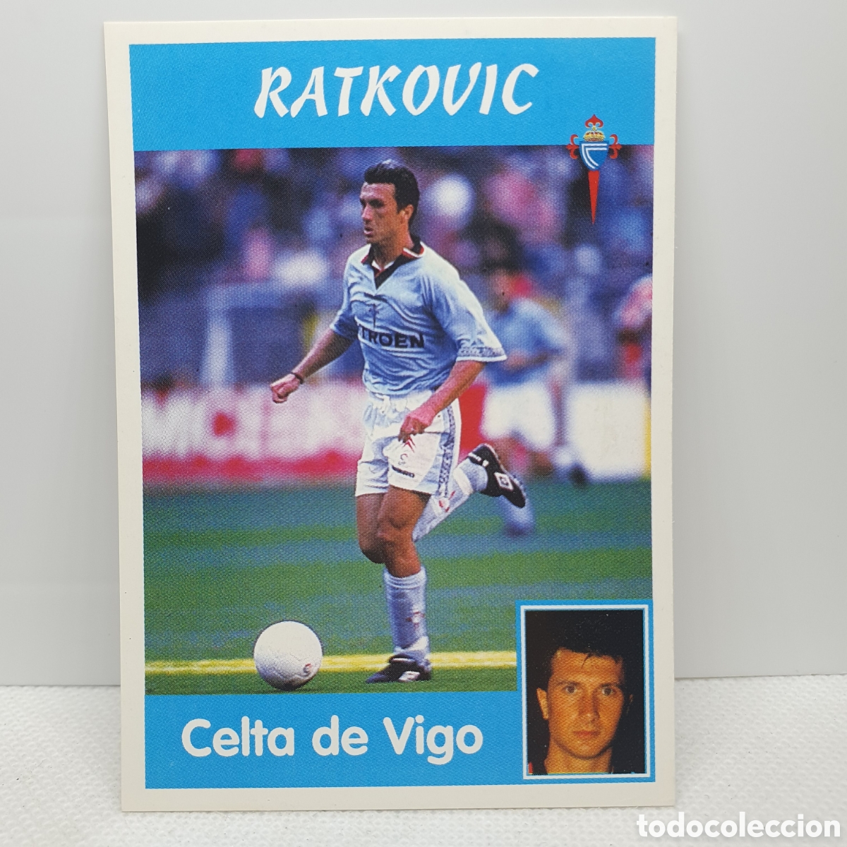 Cromos de F&uacute;tbol: ⚽️ CROMO DE FUTBOL RATKOVIC CELTA DE VIGO LIGA 97-98 PANINI SPORTS ALBUM - ESTAMPAS ADHESIVAS - CARD