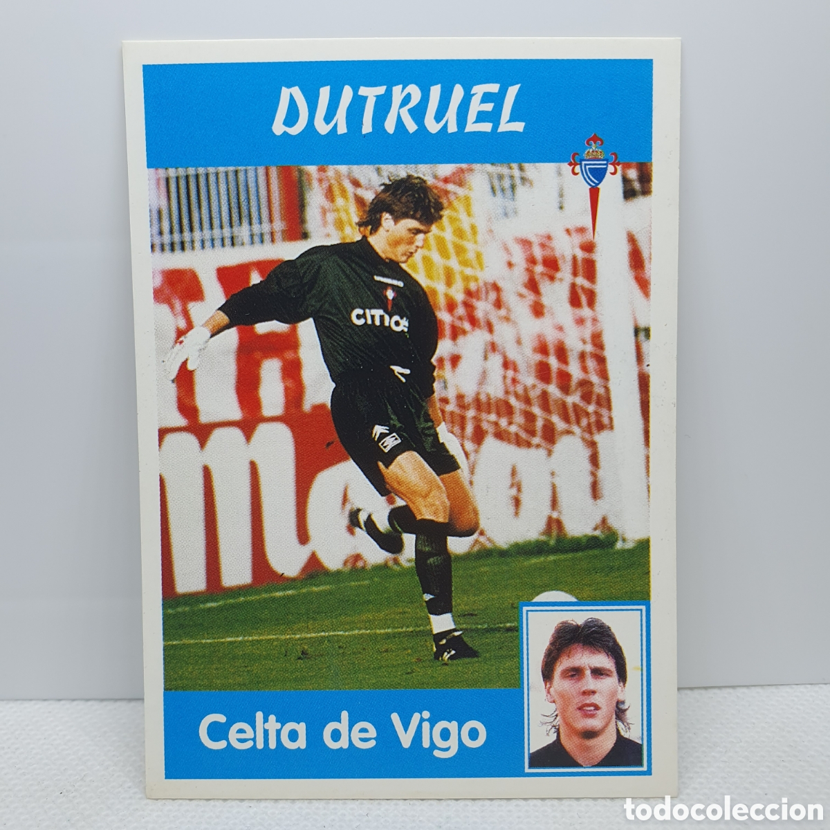 Cromos de F&uacute;tbol: ⚽️ CROMO DE FUTBOL DUTRUEL CELTA DE VIGO LIGA 97-98 PANINI SPORTS ALBUM - ESTAMPAS ADHESIVAS - CARTA