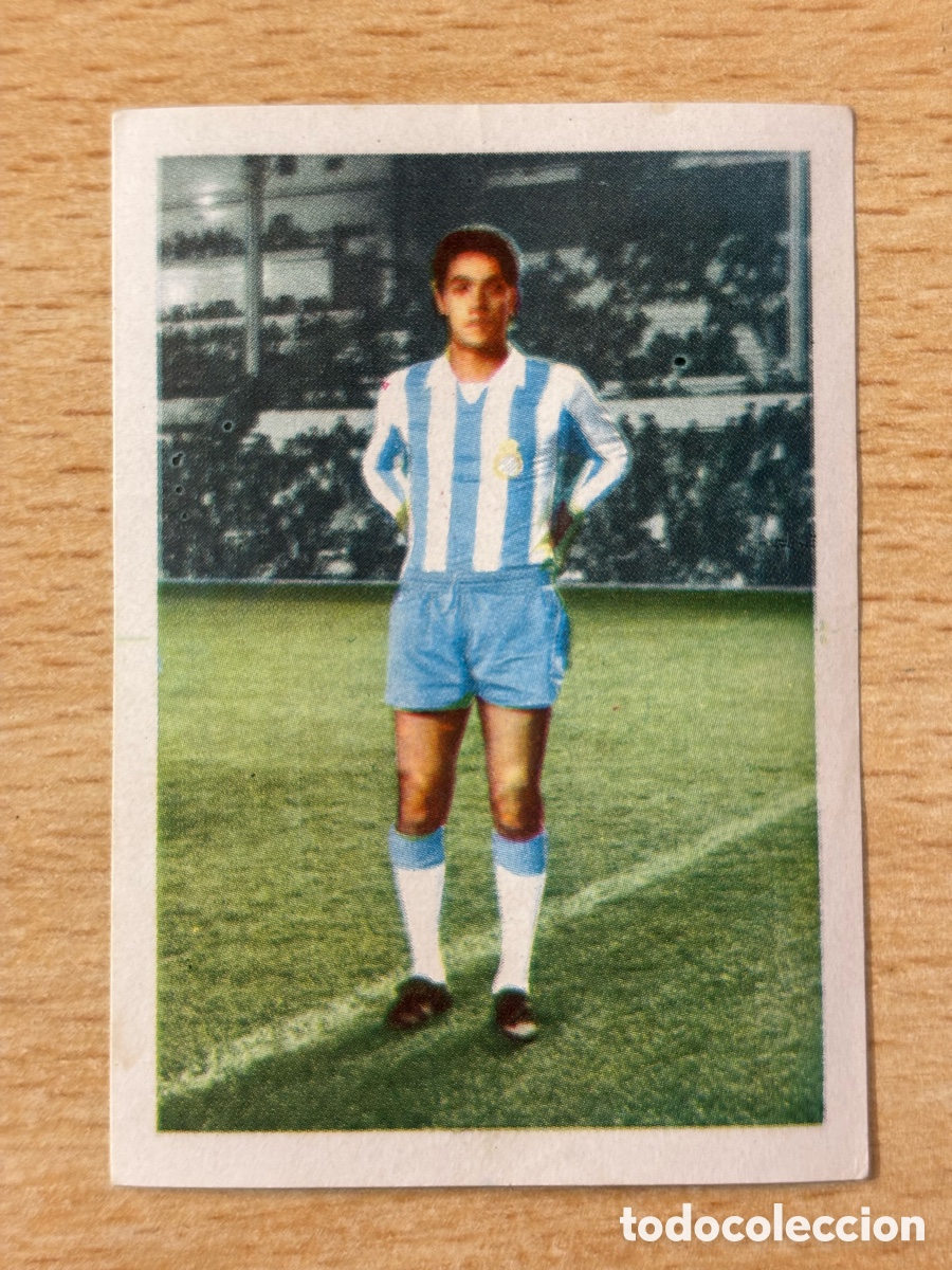 Cromos de F&uacute;tbol: Camps RCD Espa&ntilde;ol Barcicrom 1961 1962 Liga 61 62 cromo sin pegar
