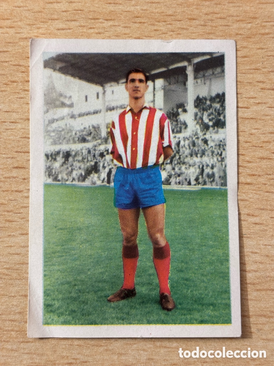 Cromos de F&uacute;tbol: Gasca Atl&eacute;tico de Madrid Barcicrom 1961 1962 Liga 61 62 cromo sin pegar