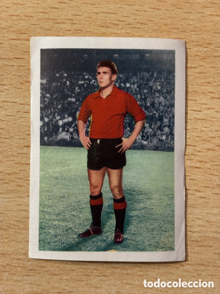 Cromos de F&uacute;tbol: Serena CA Osasuna Barcicrom 1961 1962 Liga 61 62 cromo sin pegar
