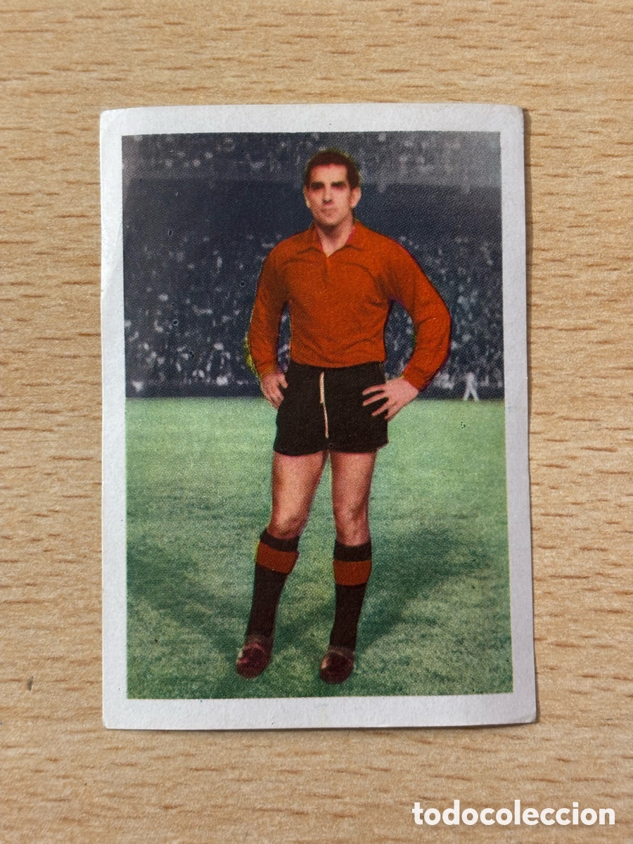 Cromos de F&uacute;tbol: Zubiaurre CA Osasuna Barcicrom 1961 1962 Liga 61 62 cromo sin pegar
