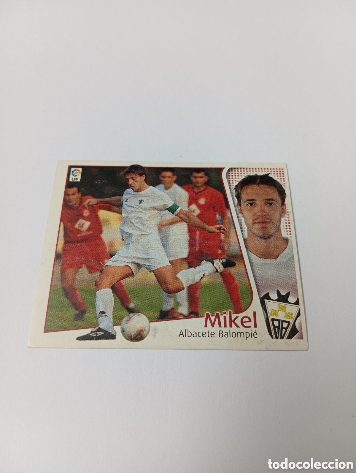 Cromos de F&uacute;tbol: MIKEL Albacete LIGA ESTE 2004 2005 PANINI 04 05