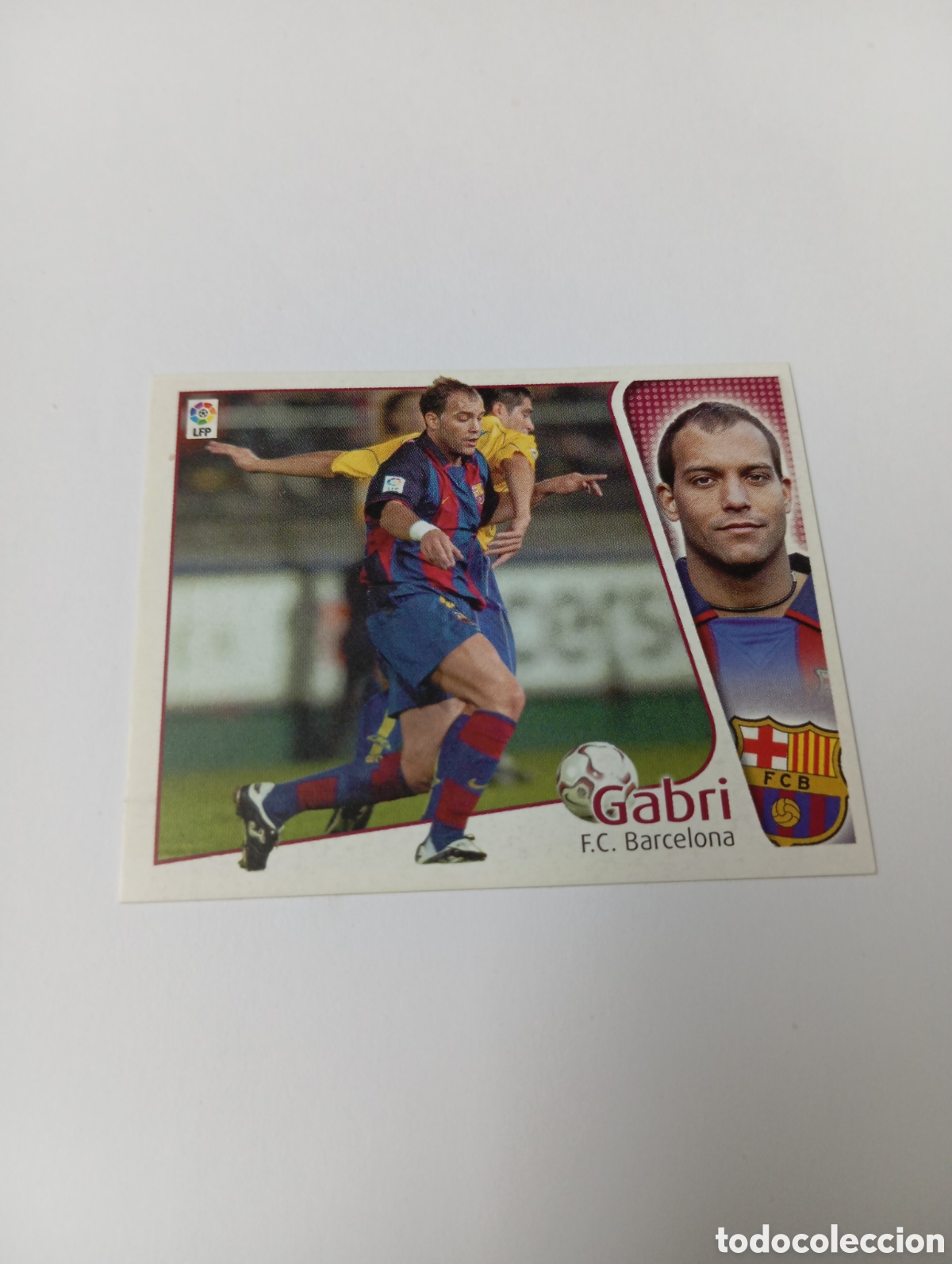 Cromos de F&uacute;tbol: GABRI Barcelona LIGA ESTE 2004 2005 PANINI 04 05