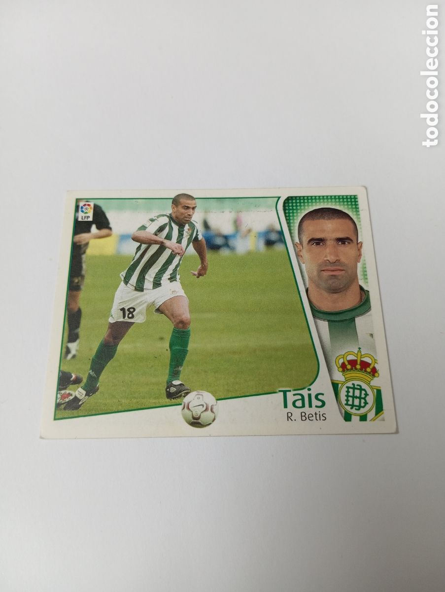 Cromos de F&uacute;tbol: TAIS Betis LIGA ESTE 2004 2005 PANINI 04 05