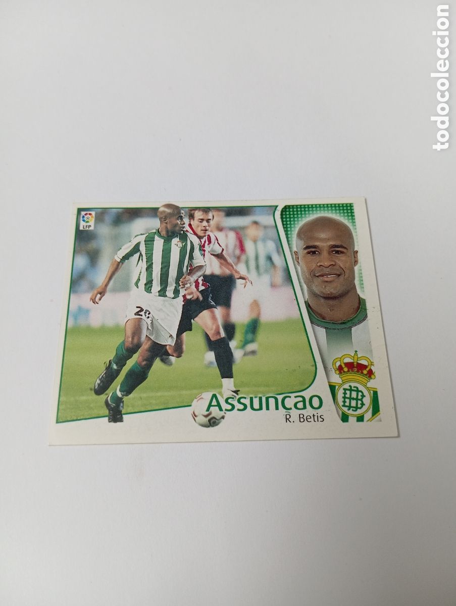 Cromos de F&uacute;tbol: ASSUN&Ccedil;AO Betis LIGA ESTE 2004 2005 PANINI 04 05