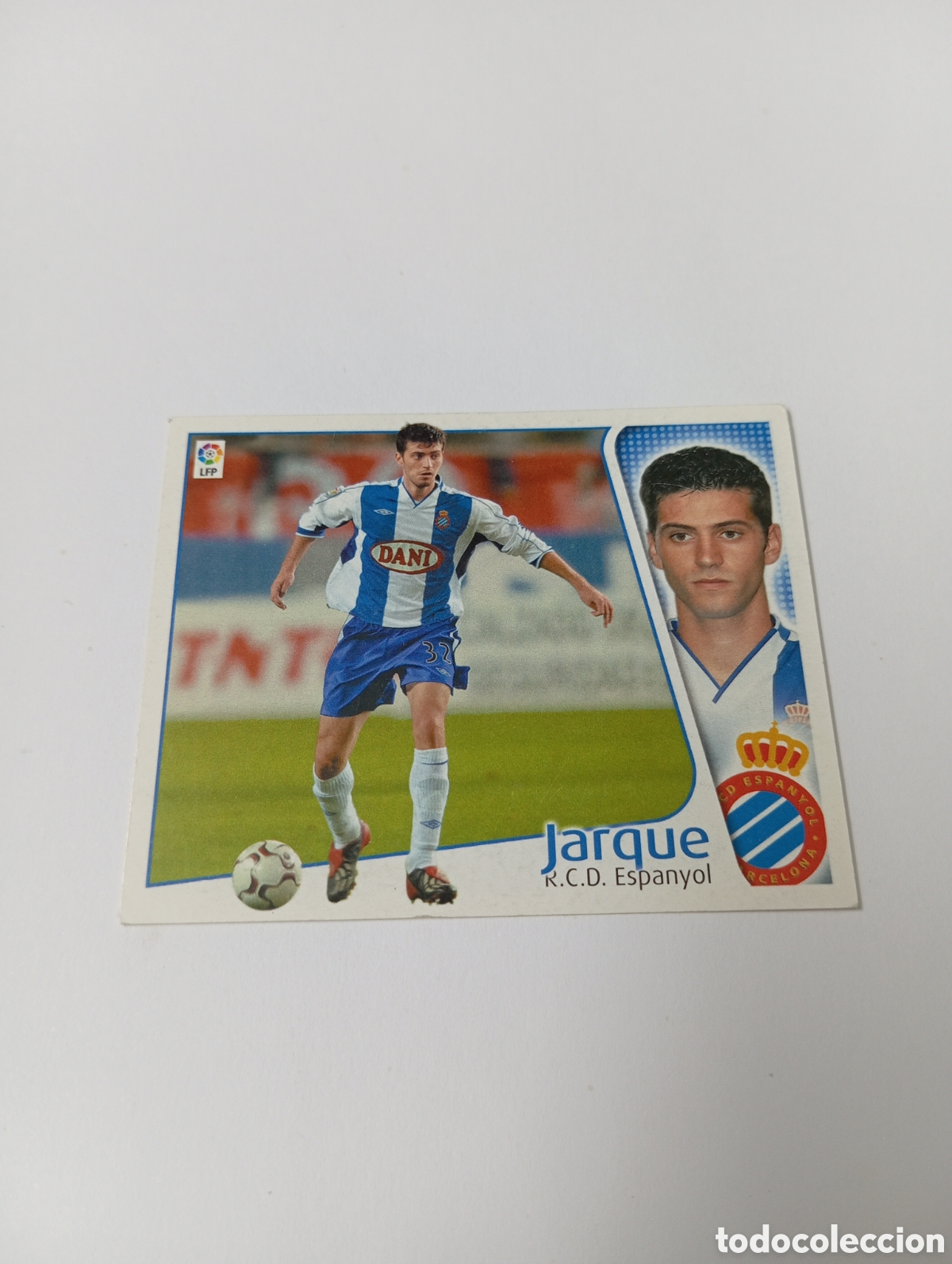 Cromos de F&uacute;tbol: JARQUE Espanyol Espa&ntilde;ol LIGA ESTE 2004 2005 PANINI 04 05